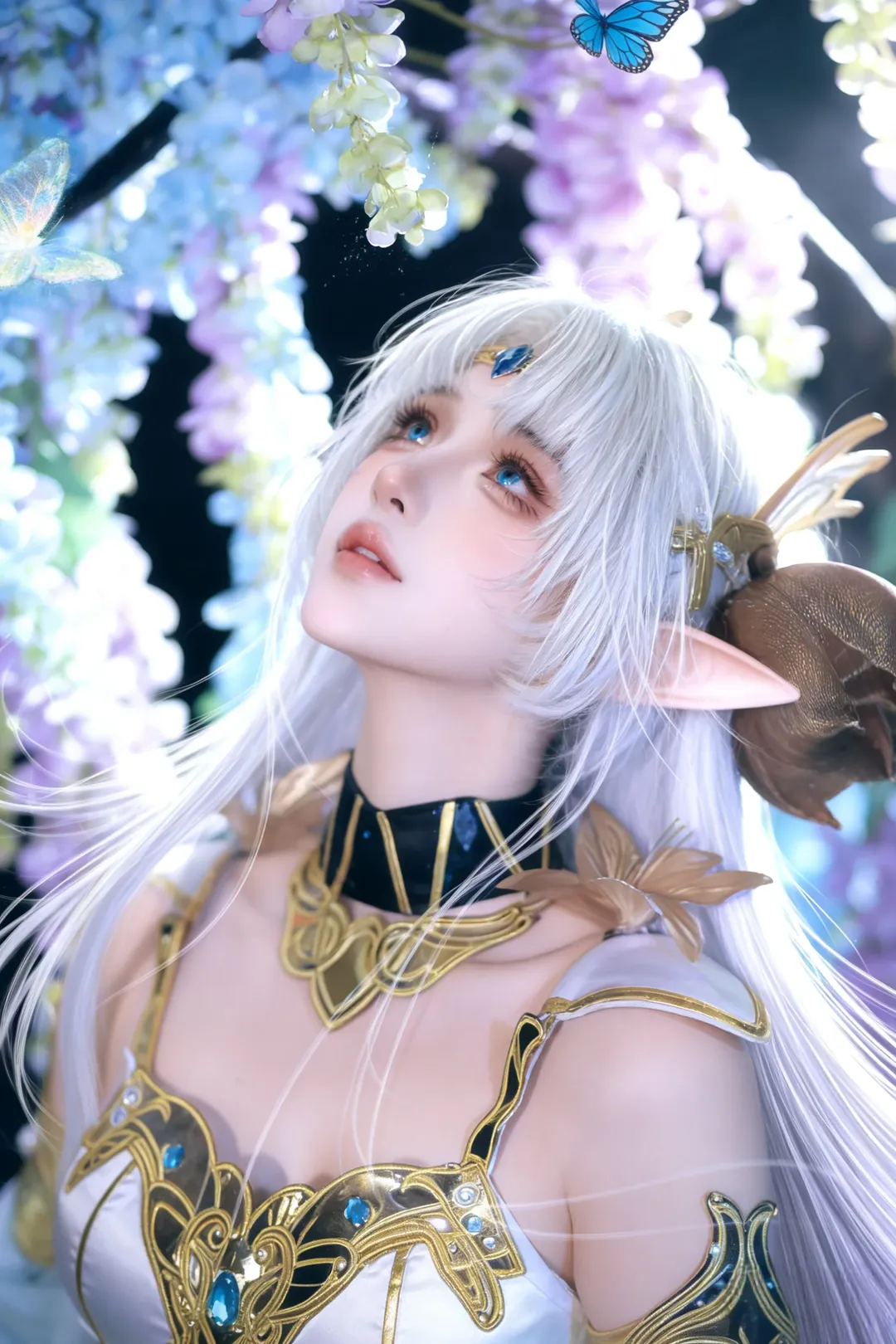 王者荣耀, 貂蝉cos, cosplay摄影, 精灵cos, 仲夏夜之梦 - 第4张