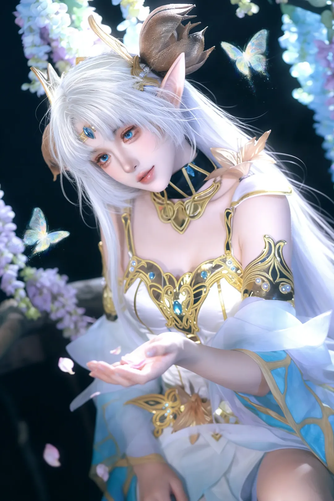 王者荣耀, 貂蝉cos, cosplay摄影, 精灵cos, 仲夏夜之梦 - 第5张