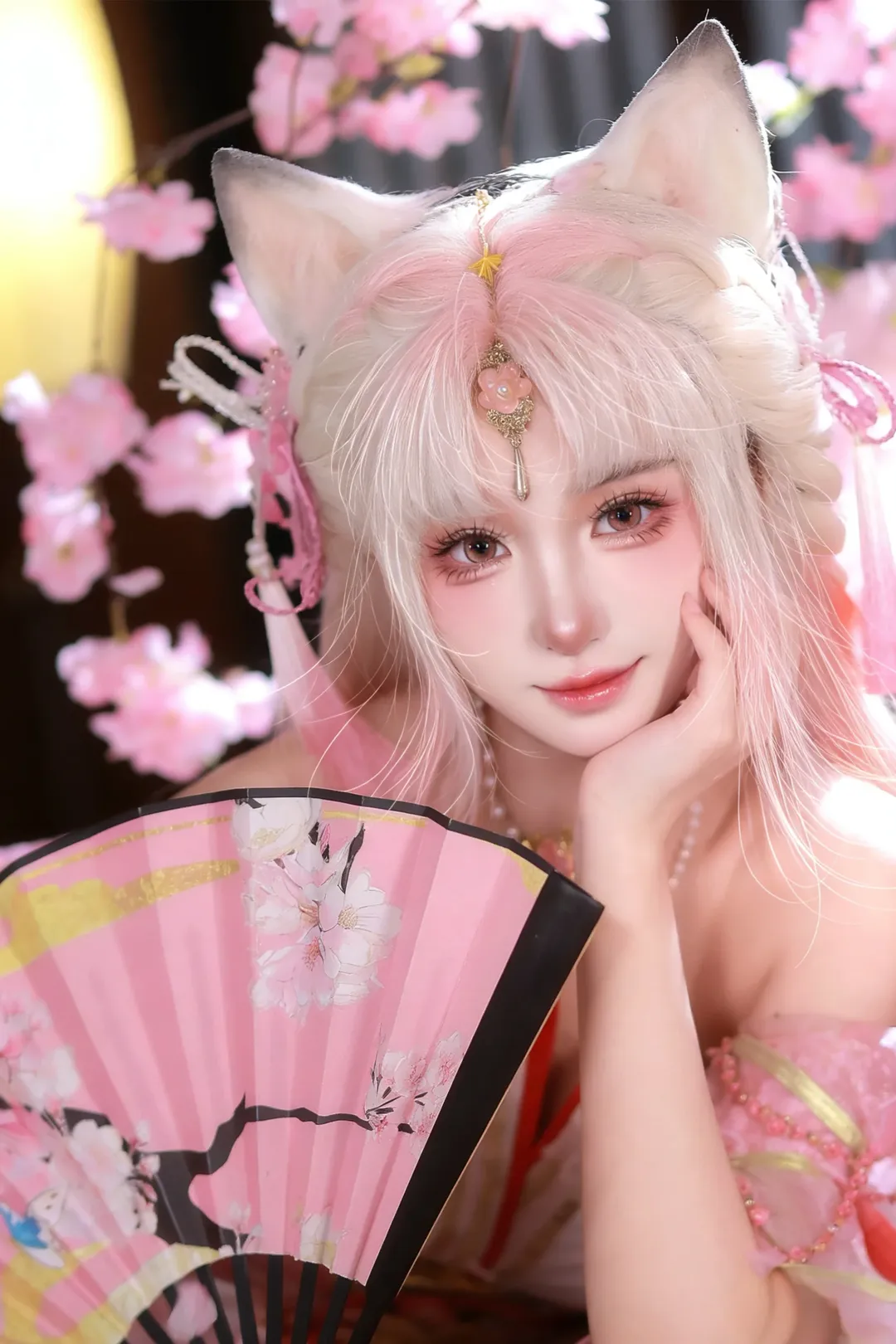 コスプレ, NARAKA: BLADEPOINT, コスプレ撮影, 胡桃コスプレ, 桜雲の天女