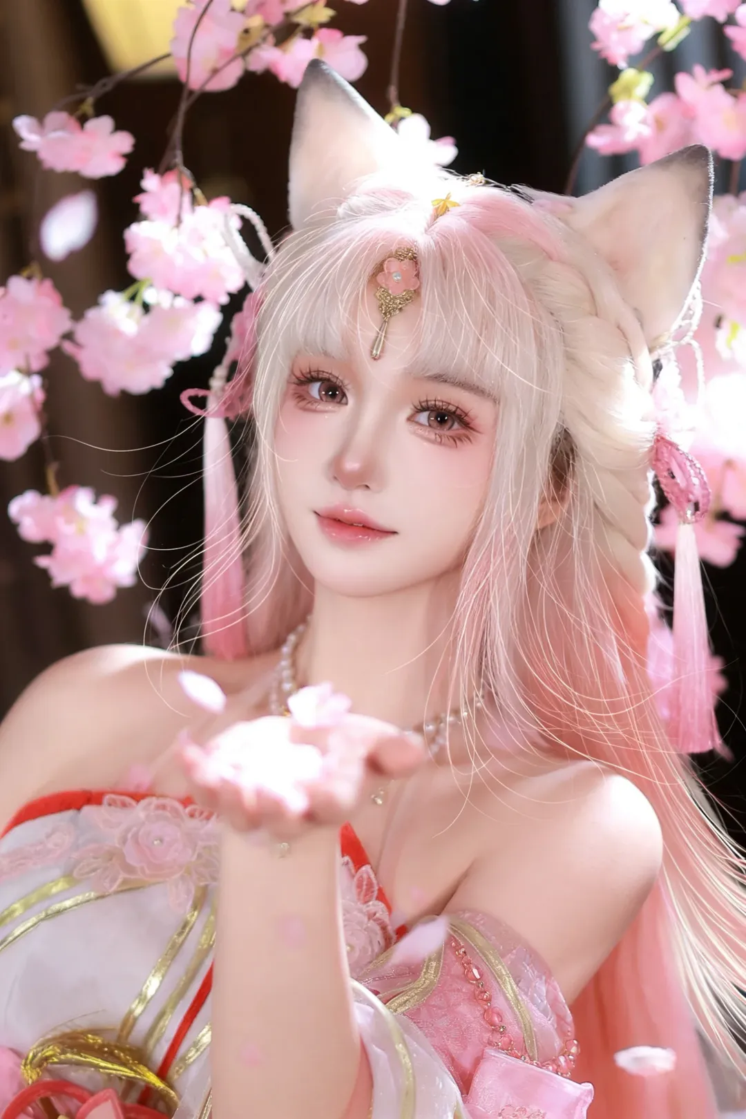コスプレ, NARAKA: BLADEPOINT, コスプレ撮影, 胡桃コスプレ, 桜雲の天女 - 3枚目