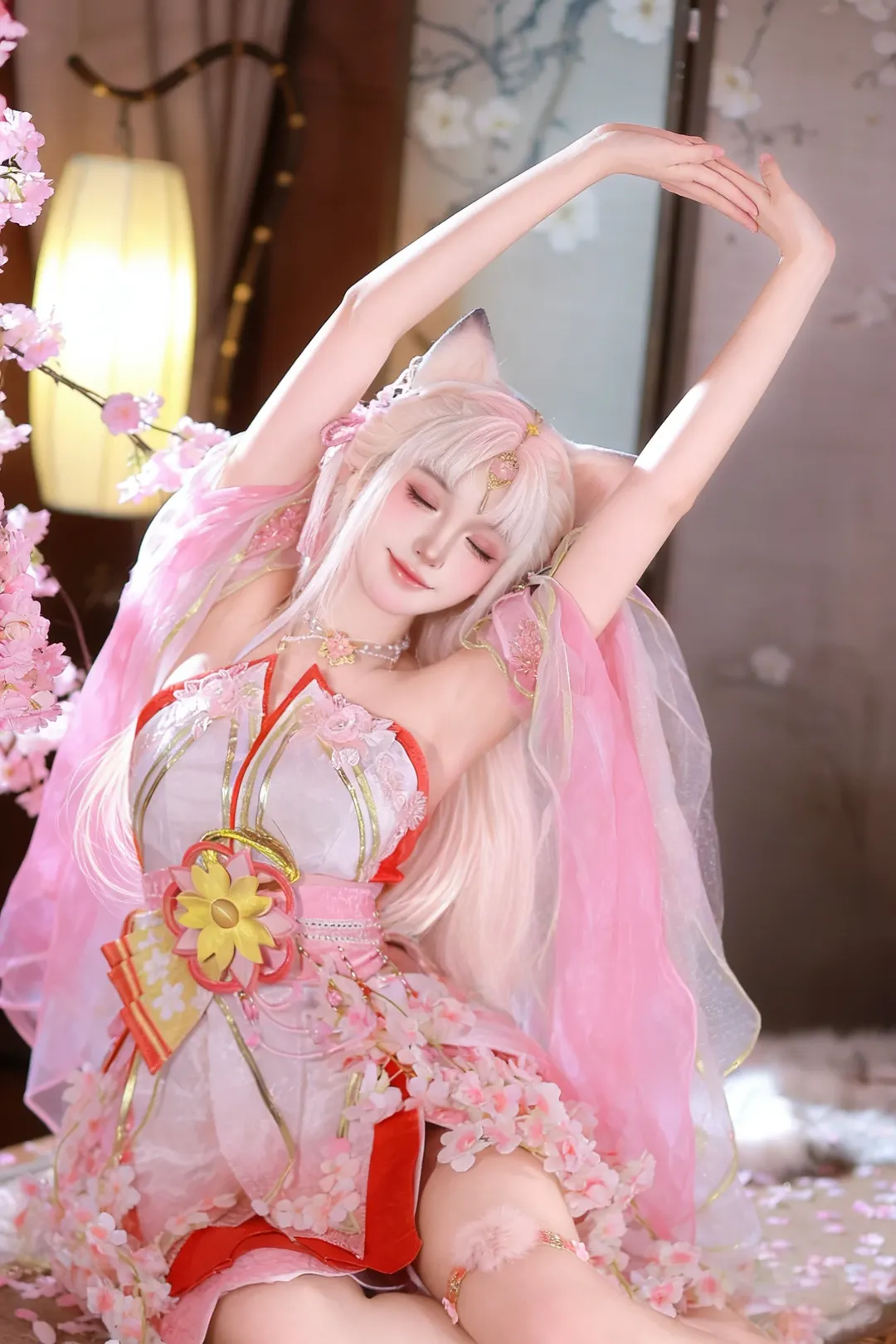 コスプレ, NARAKA: BLADEPOINT, コスプレ撮影, 胡桃コスプレ, 桜雲の天女 - 5枚目