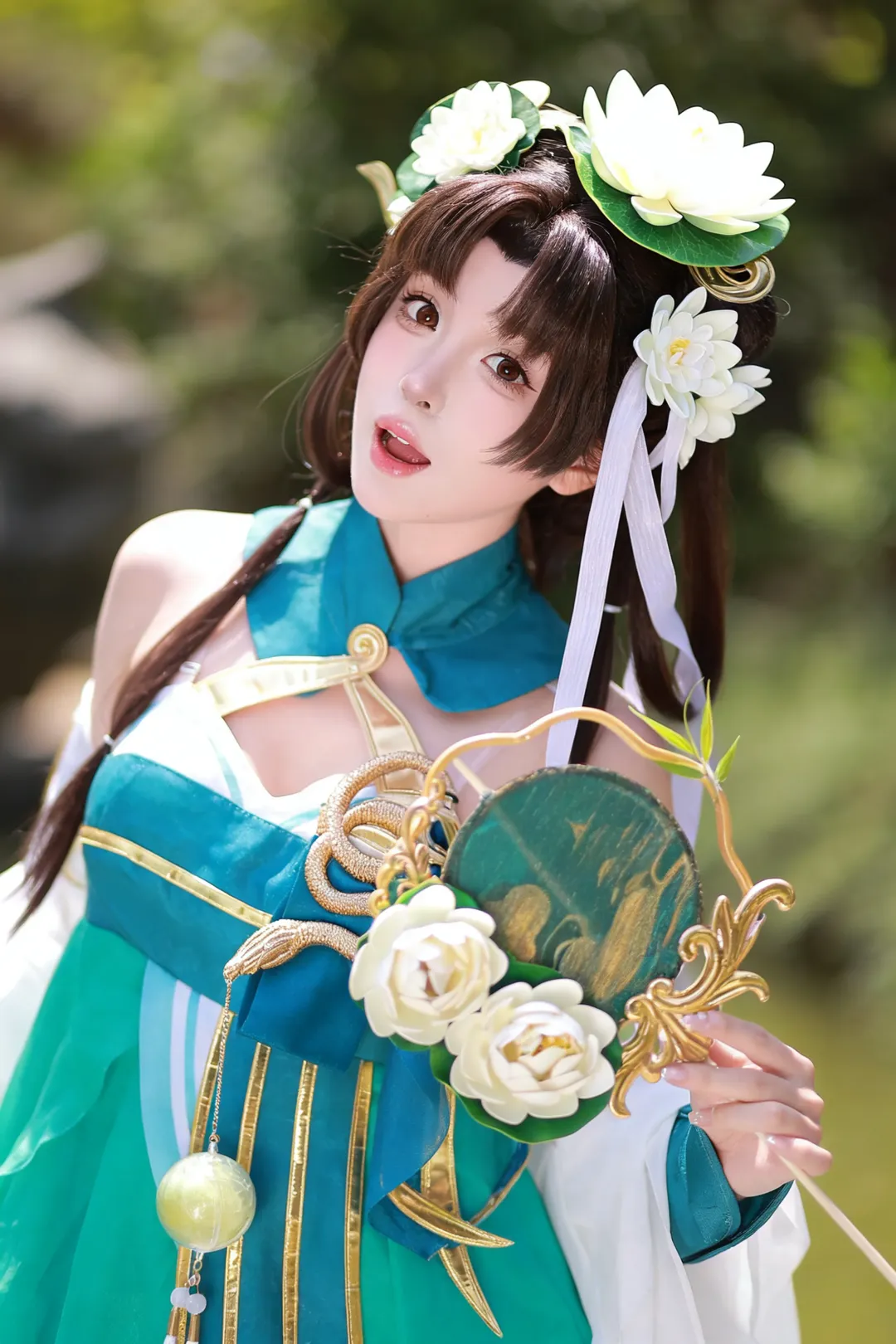 王者荣耀, 国风cosplay, 小乔青蛇cos, 青蛇cos, 王者cos - 第1张