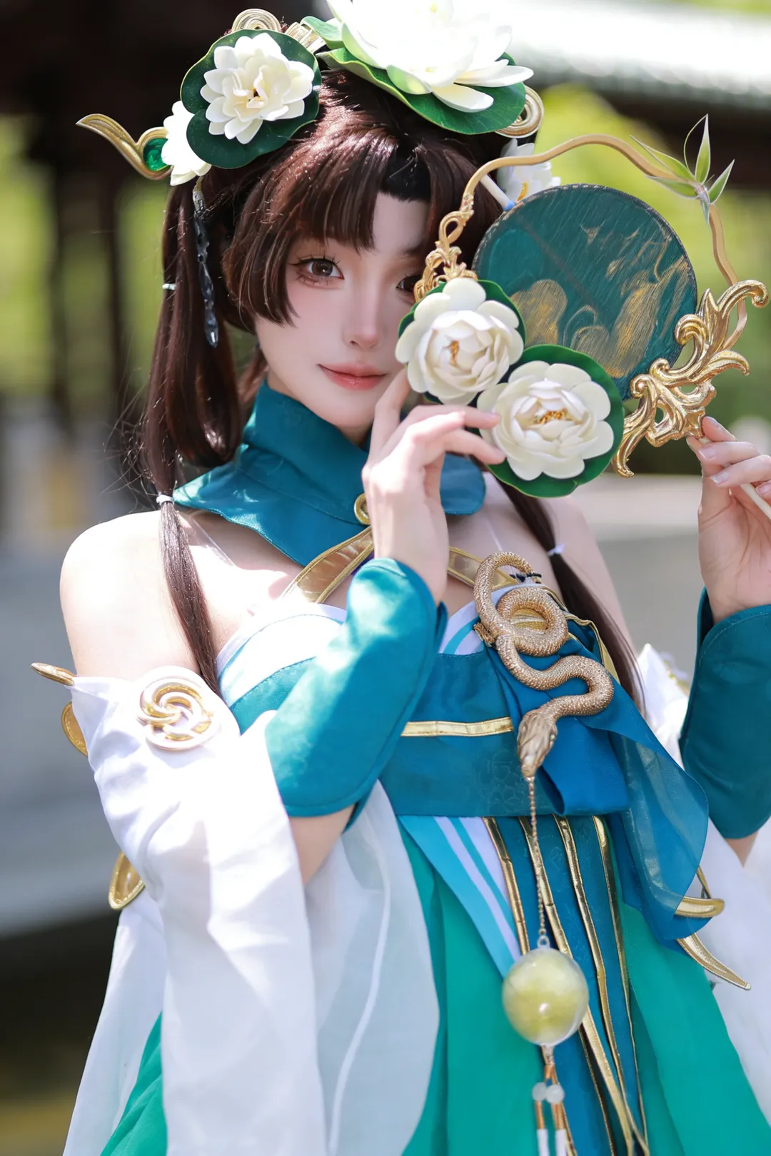 王者榮耀, 國風cosplay, 小喬青蛇cos, 青蛇cos, 王者cos