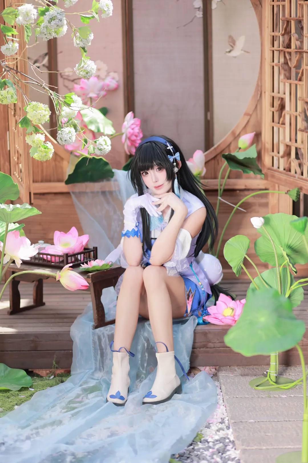 王者荣耀, 古风cosplay, 西施cos, cosplay摄影, 王者荣耀西施原皮 - 第10张
