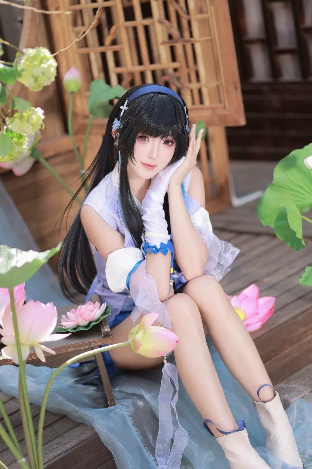王者荣耀, 古风cosplay, 西施cos, cosplay摄影, 王者荣耀西施原皮 - 第3张
