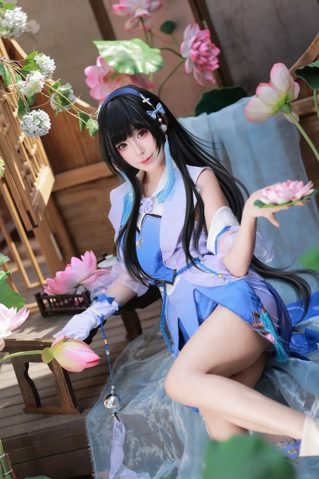 王者荣耀, 古风cosplay, 西施cos, cosplay摄影, 王者荣耀西施原皮 - 第5张