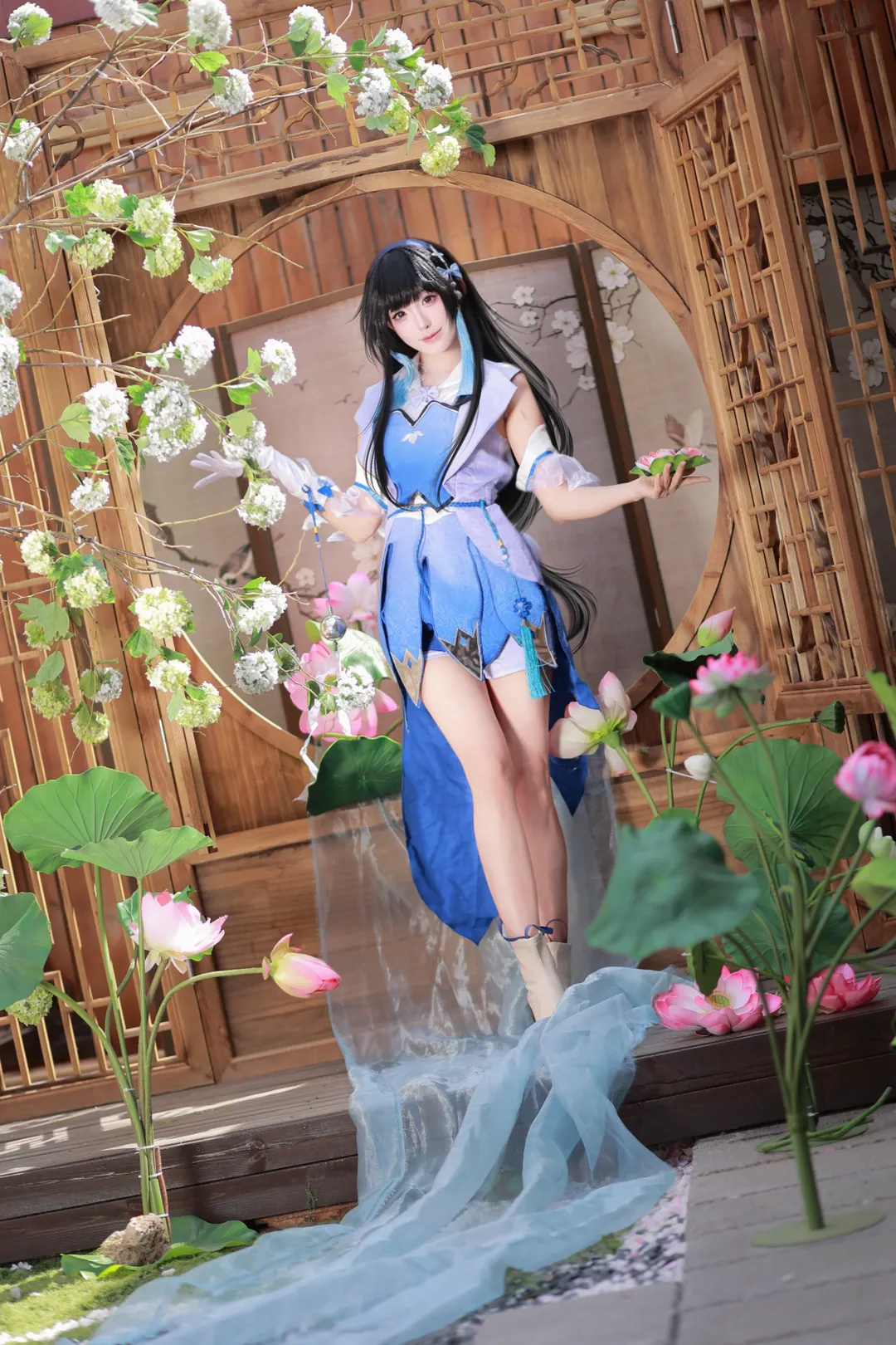 王者荣耀, 古风cosplay, 西施cos, cosplay摄影, 王者荣耀西施原皮