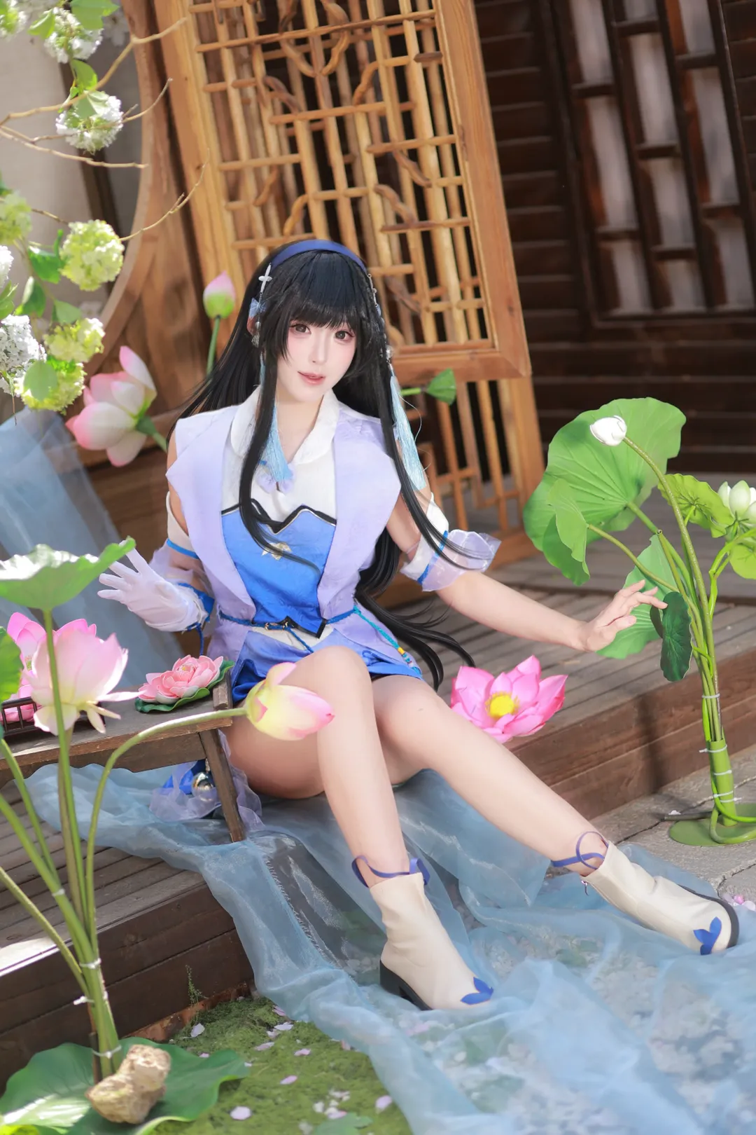 王者荣耀, 古风cosplay, 西施cos, cosplay摄影, 王者荣耀西施原皮 - 第7张