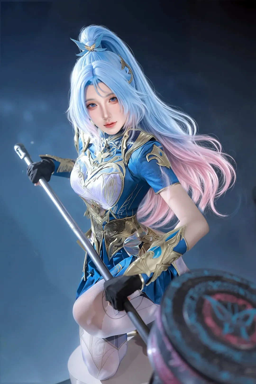 唐舞桐 コスプレ, 昊天鎚, コスプレ撮影, 闘羅大陸2, 王冬児 - 10枚目