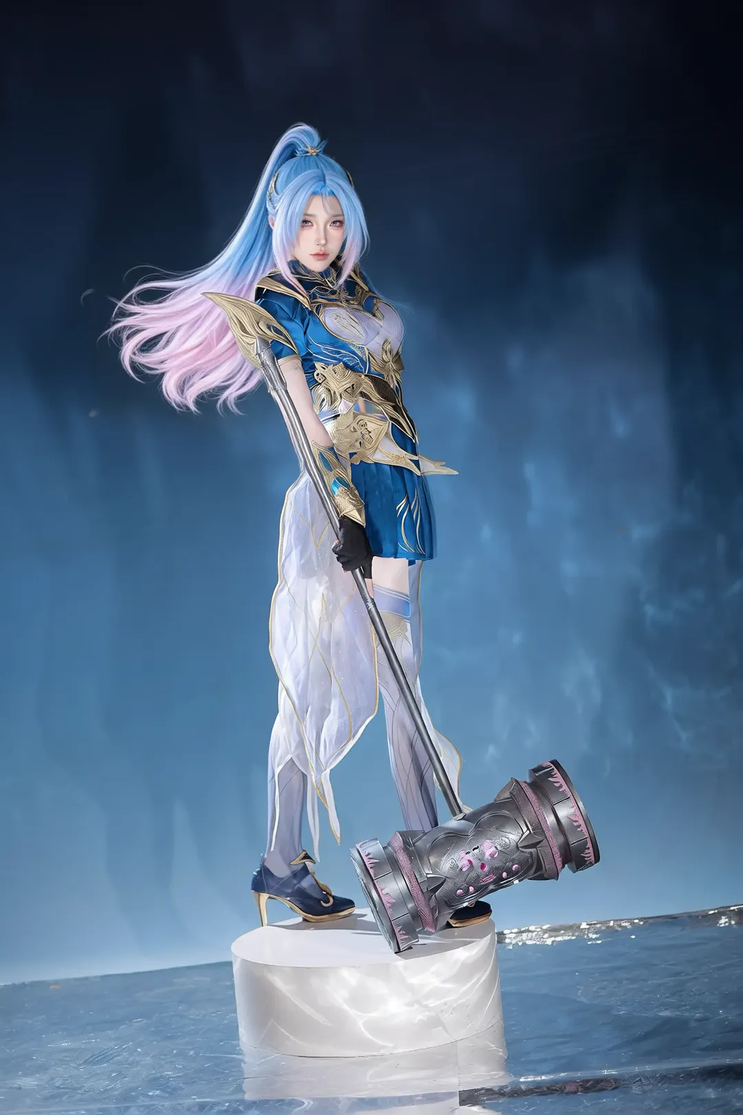 唐舞桐 コスプレ, 昊天鎚, コスプレ撮影, 闘羅大陸2, 王冬児 - 3枚目