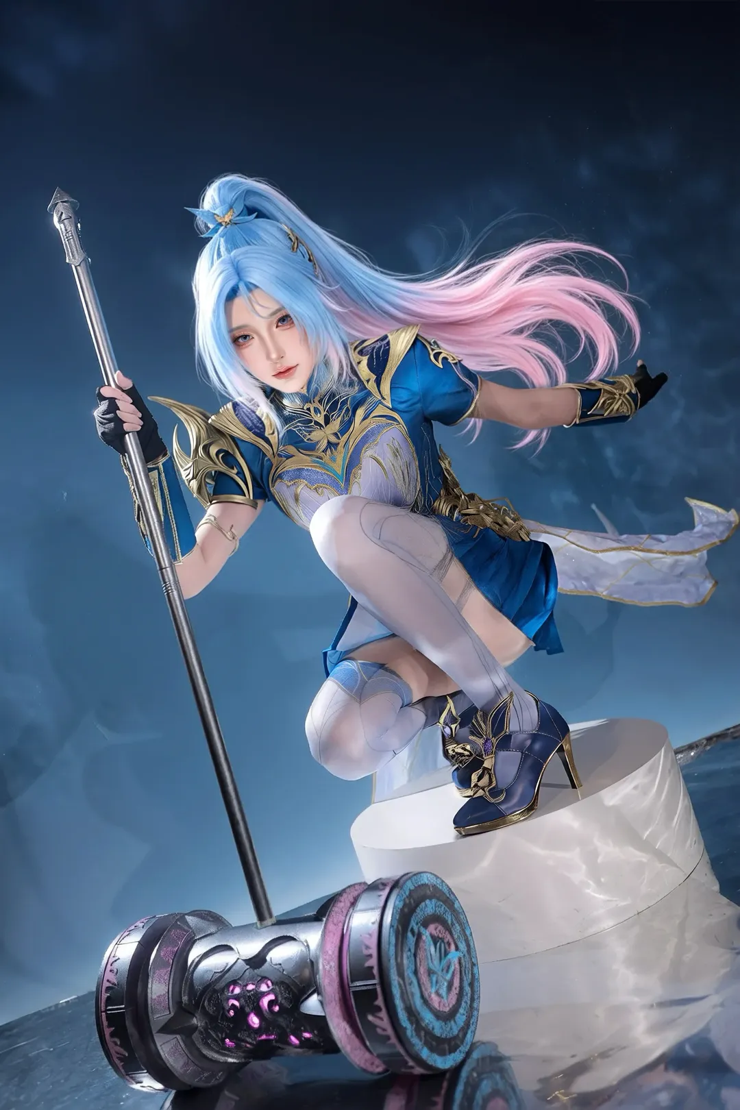 唐舞桐 コスプレ, 昊天鎚, コスプレ撮影, 闘羅大陸2, 王冬児 - 7枚目