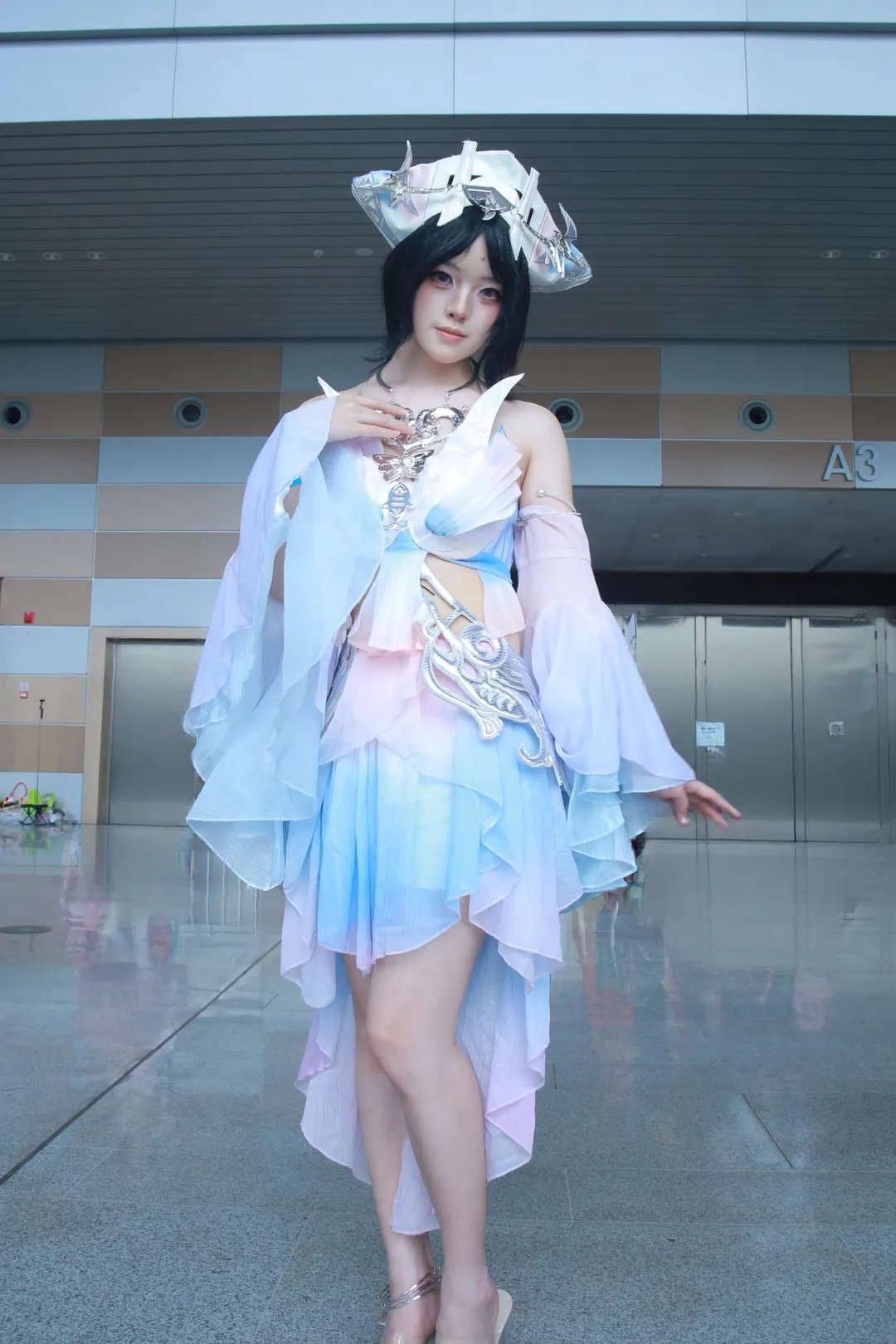 王者荣耀, 二次元cosplay, 西施cos, 乘鲤谣cos, 展会返图 - 第2张