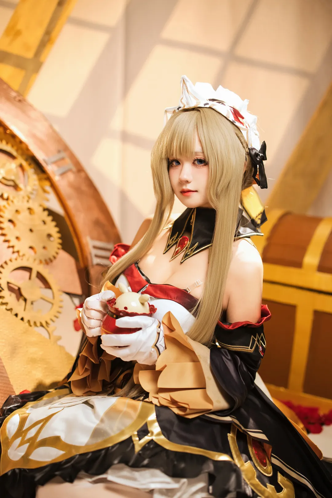 Cosplay, 桑多涅cos, 原神, 木偶, 下午茶 - 第2张