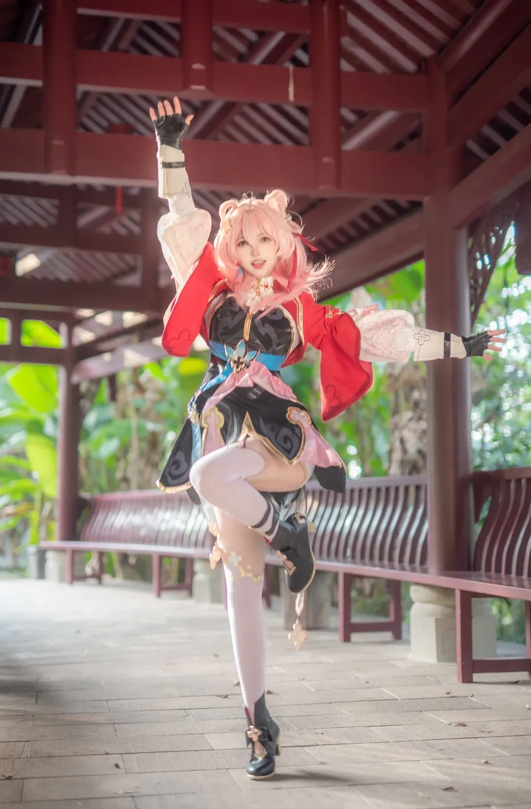 Honkai: Star Rail, March 7th cosplay, Cosplay photoshoot, Chinese-style photography, 2D daily life - Image 1