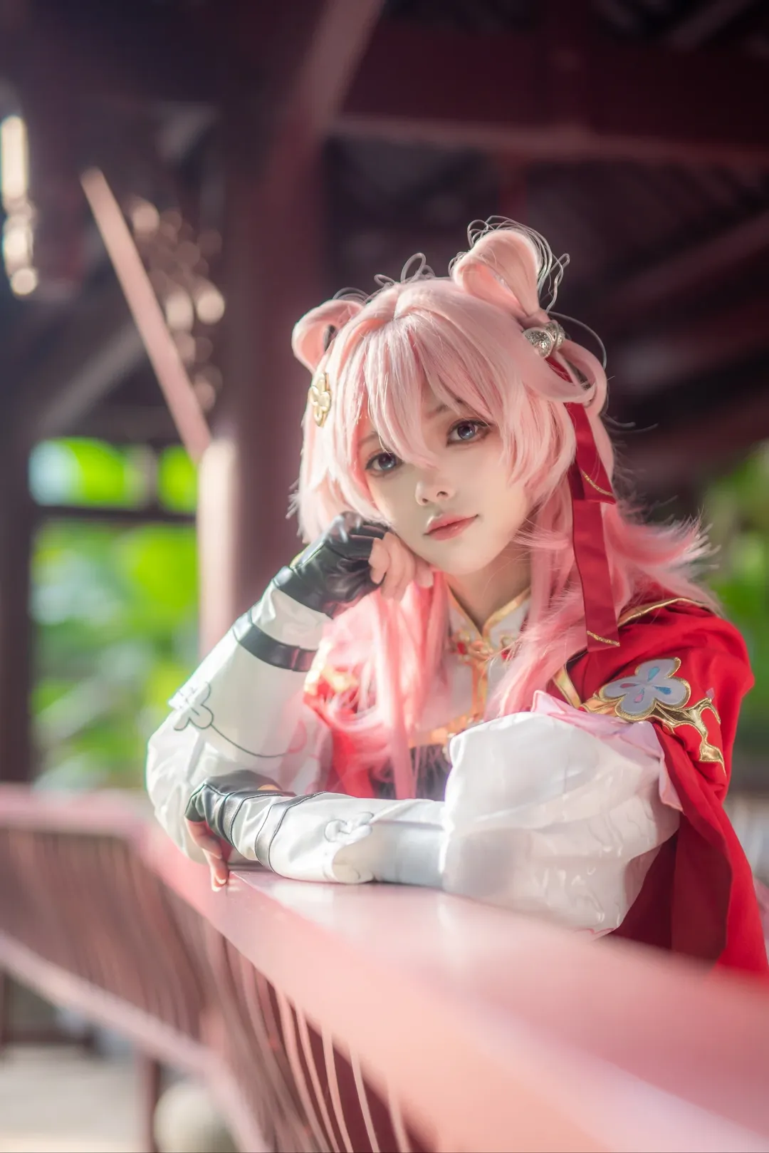 Honkai: Star Rail, March 7th cosplay, Cosplay photoshoot, Chinese-style photography, 2D daily life - Image 4