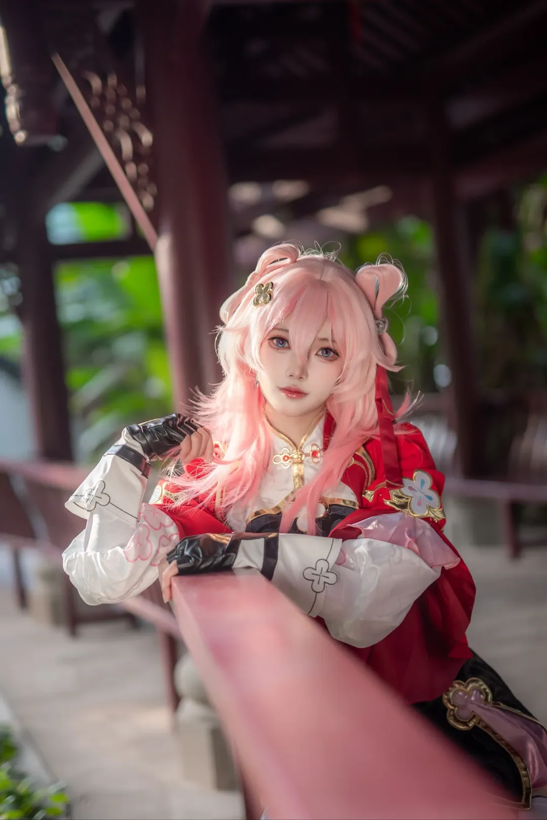Honkai: Star Rail, March 7th cosplay, Cosplay photoshoot, Chinese-style photography, 2D daily life - Image 6