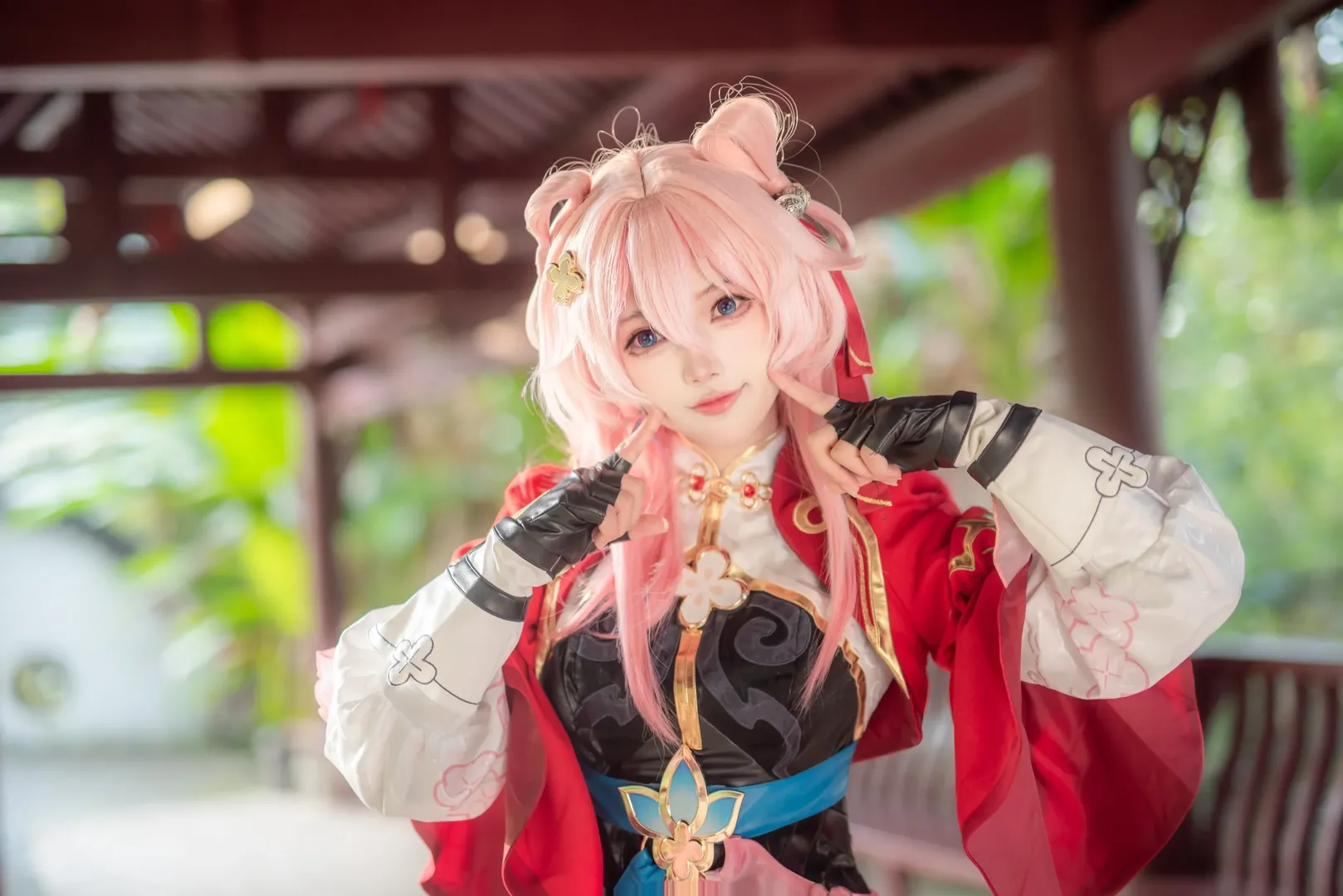 Honkai: Star Rail, March 7th cosplay, Cosplay photoshoot, Chinese-style photography, 2D daily life - Image 9