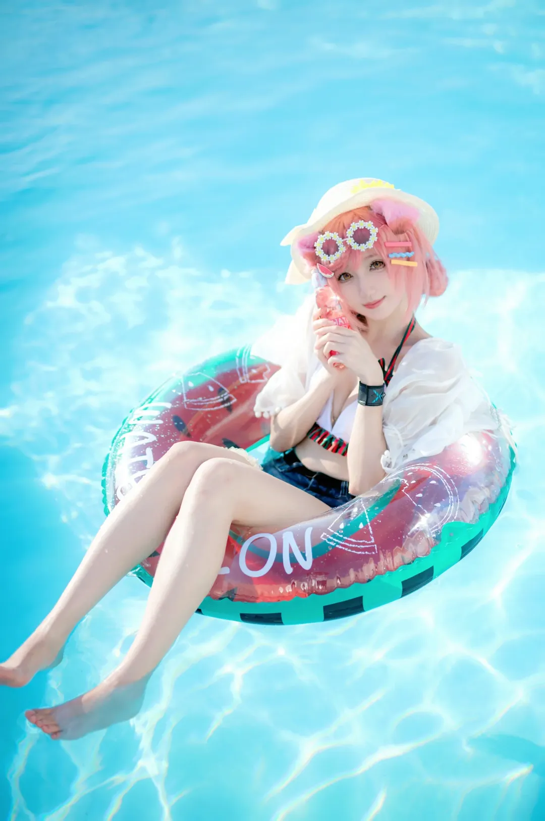 アークナイツ, 夏の水着, コスプレ撮影, 二次元日常, ゴールデングロー コスプレ - 12枚目