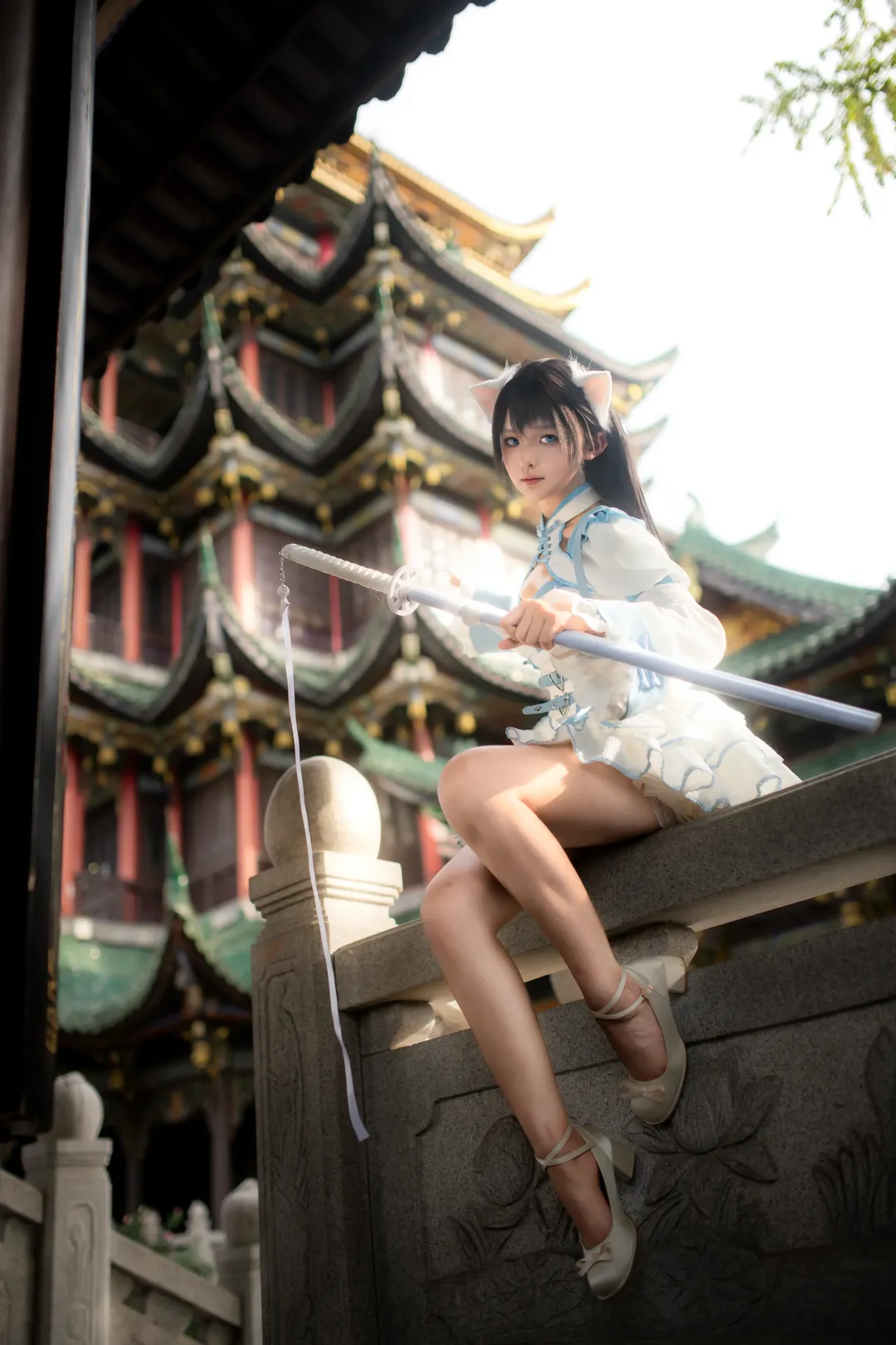 二次元撮影, コスプレ撮影, 中華娘, 重慶ロケ撮影, 中国風写真 - 1枚目