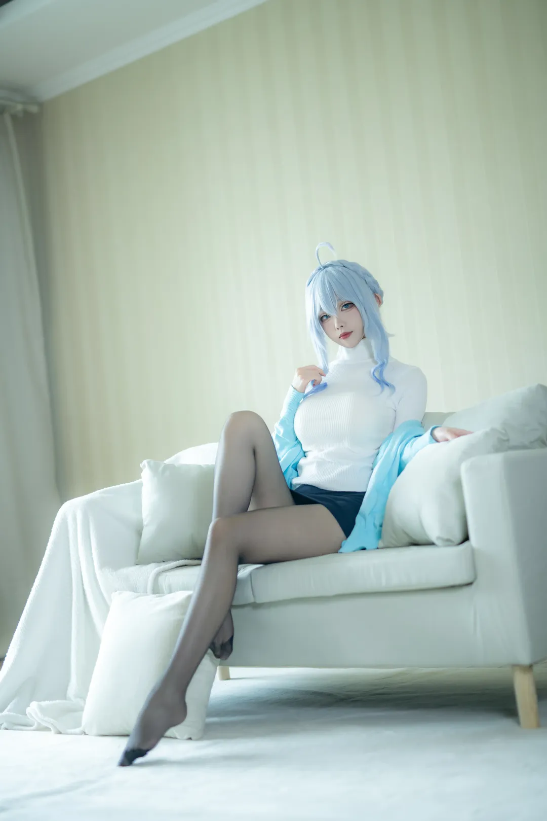 cosplay摄影, 青岛约拍, 雪女cos, 未亡人雪女, 日常风cos - 第1张