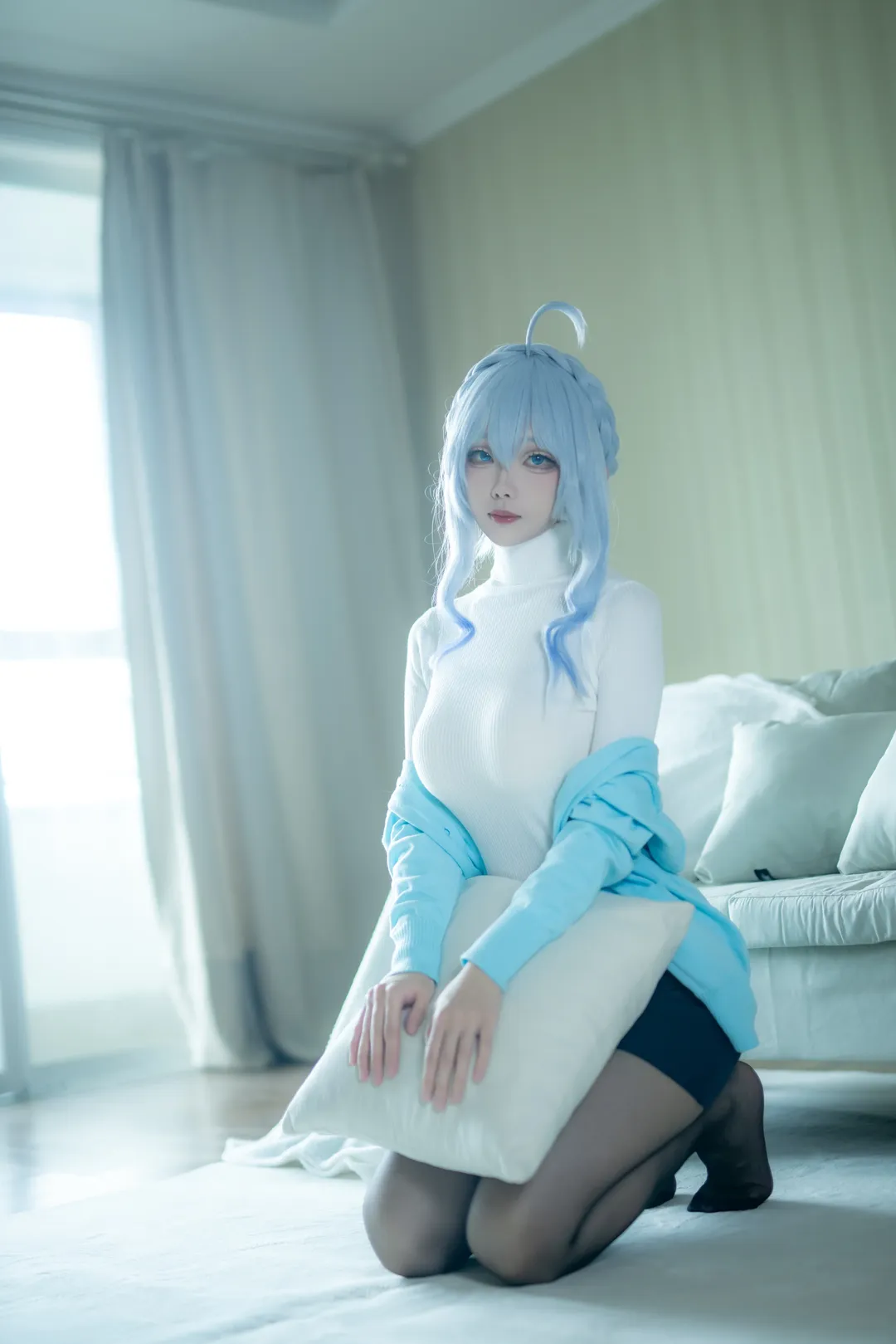 cosplay摄影, 青岛约拍, 雪女cos, 未亡人雪女, 日常风cos - 第5张