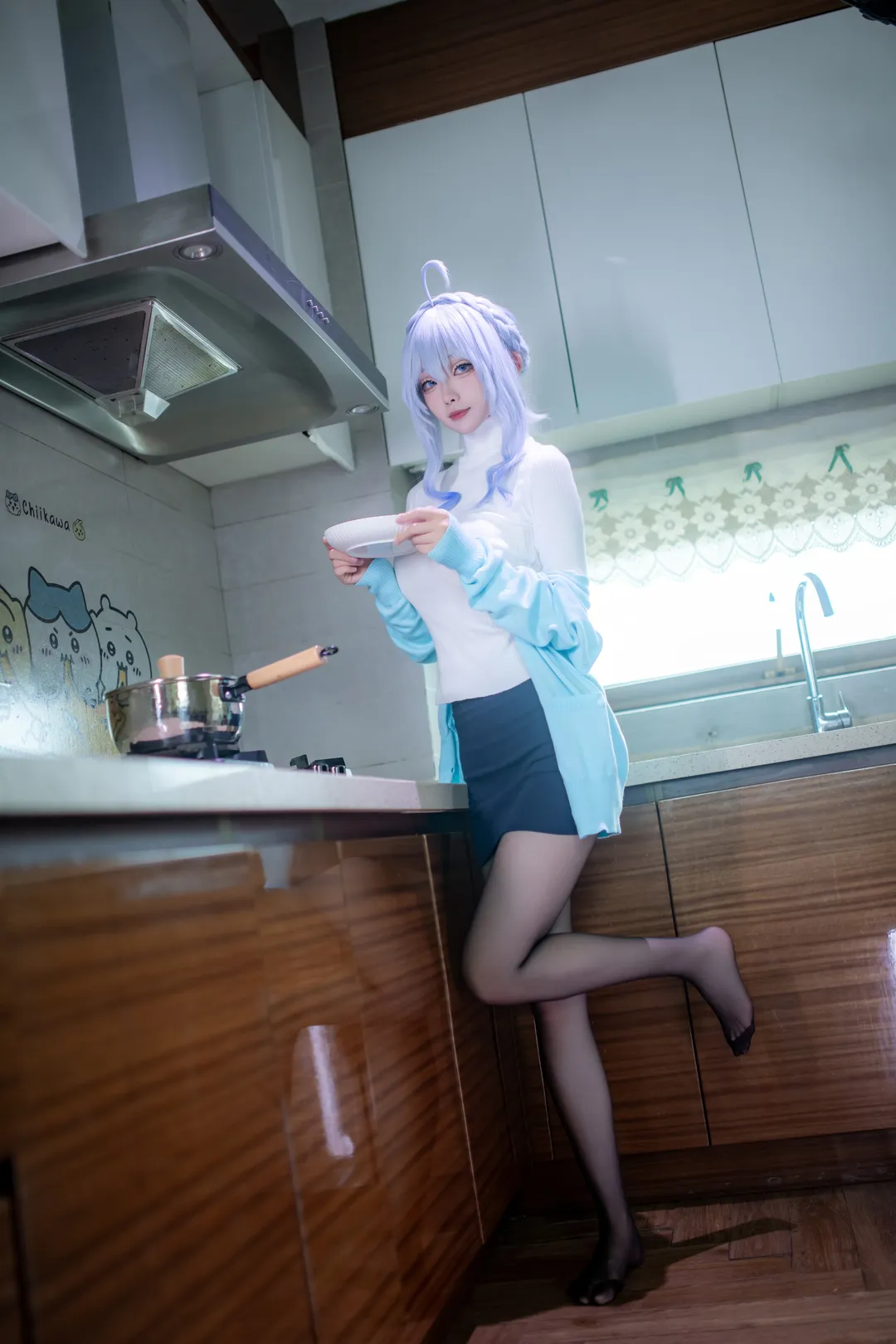 二次元摄影, cosplay正片, 青岛约拍, 雪女cos, 未亡人雪女 - 第2张