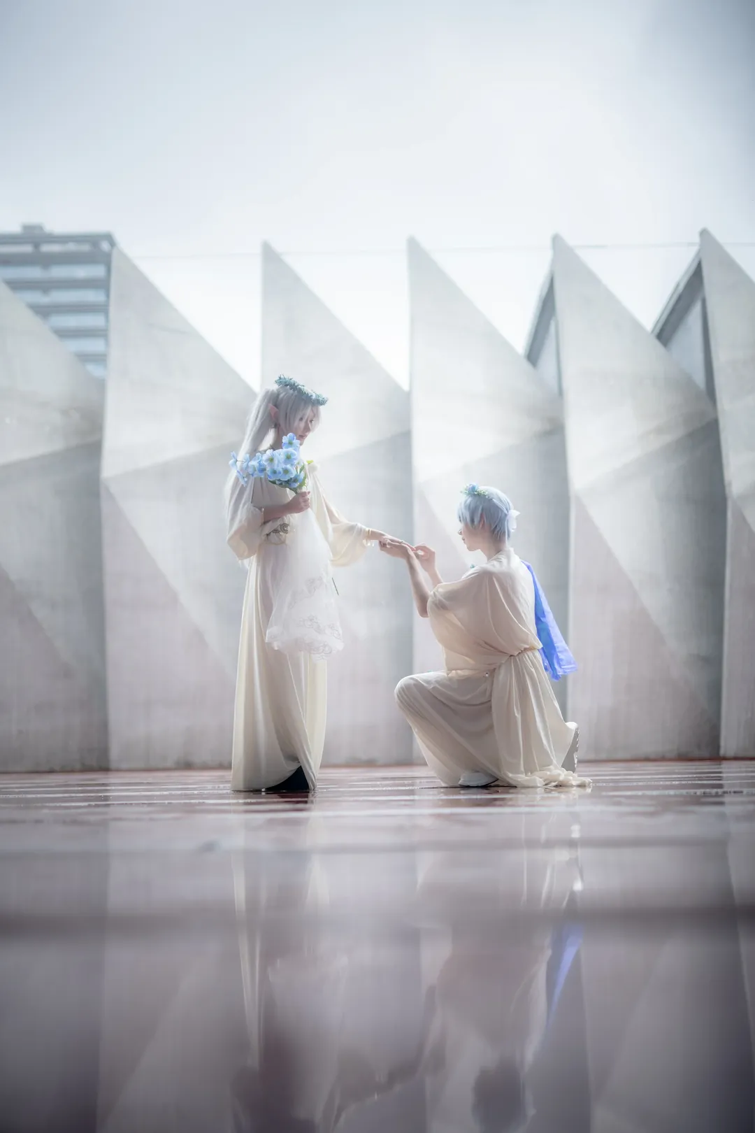 Anime-style photography, Elf cosplay, Chongqing University, Wedding photography, Campus club activities