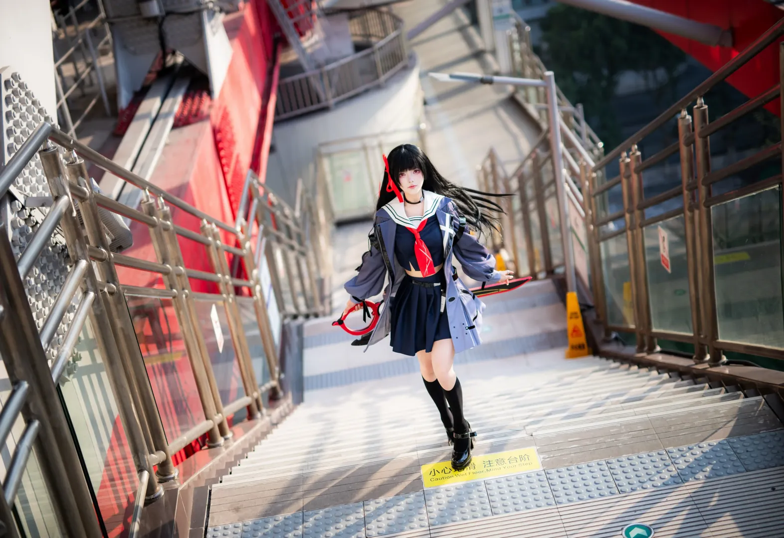 鳴潮, 二次元撮影, 千咲 コスプレ, コスプレ撮影, 重慶ロケ - 2枚目