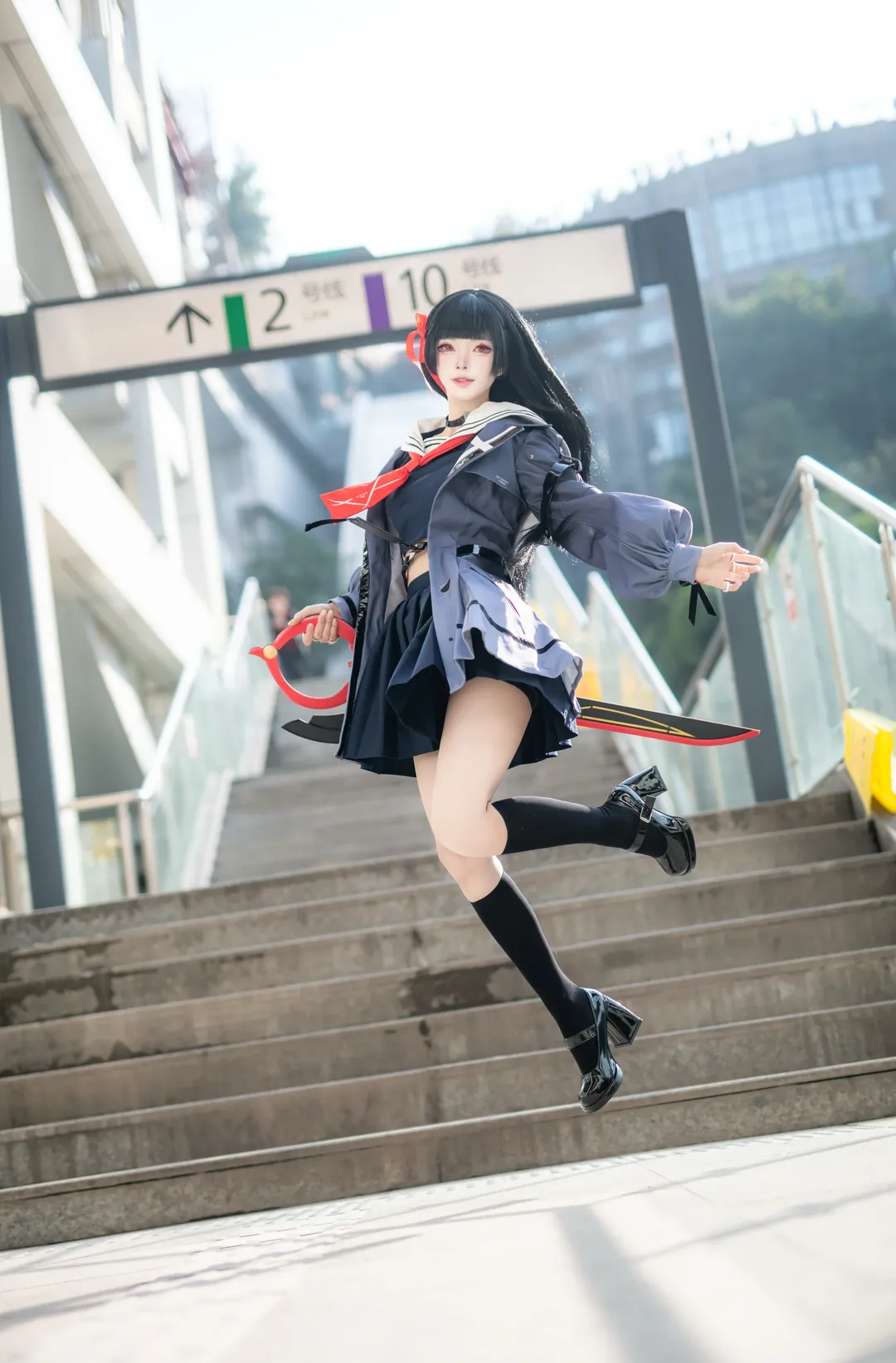 鳴潮, 二次元撮影, 千咲 コスプレ, コスプレ撮影, 重慶ロケ - 3枚目