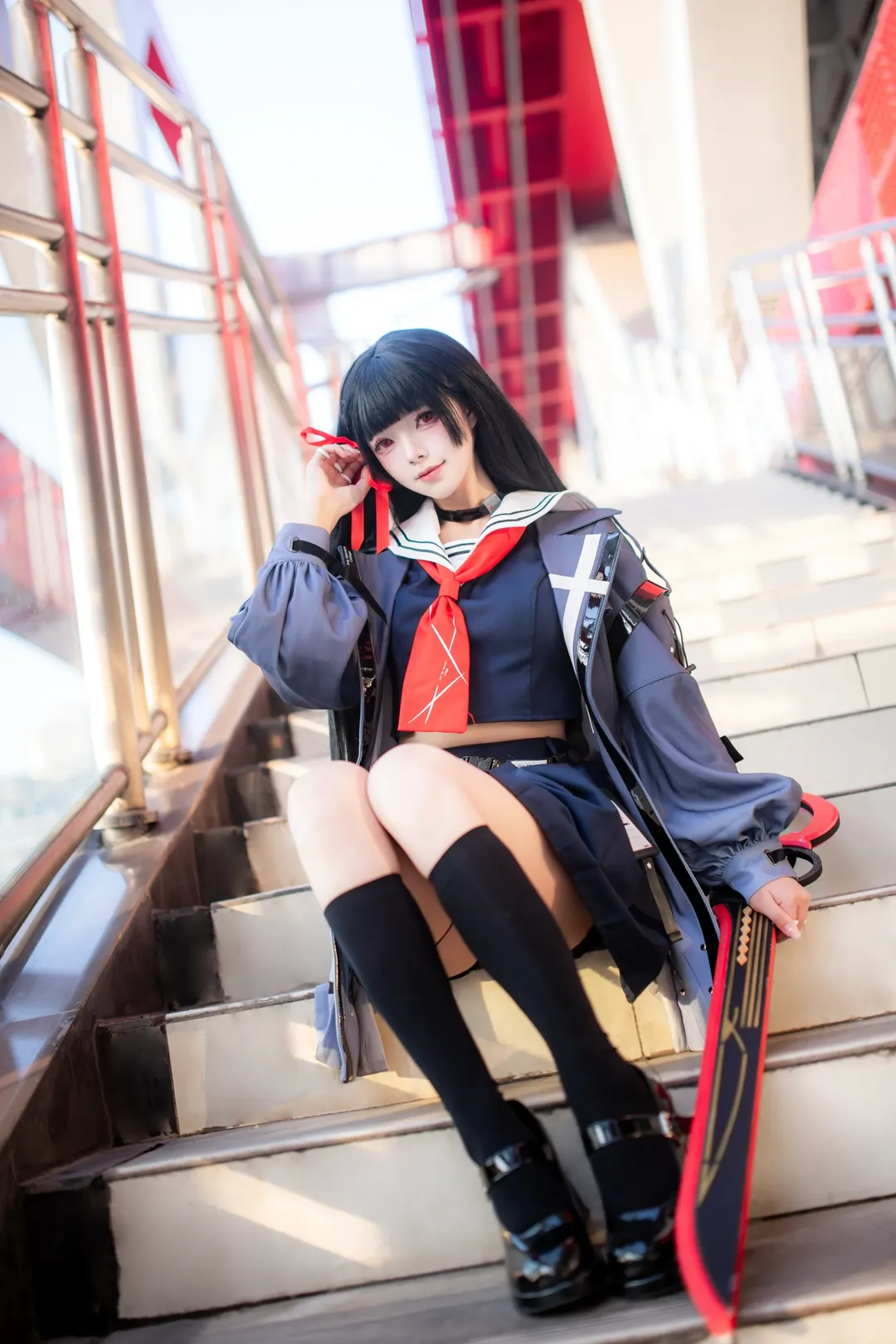 鳴潮, 二次元撮影, 千咲 コスプレ, コスプレ撮影, 重慶ロケ - 5枚目