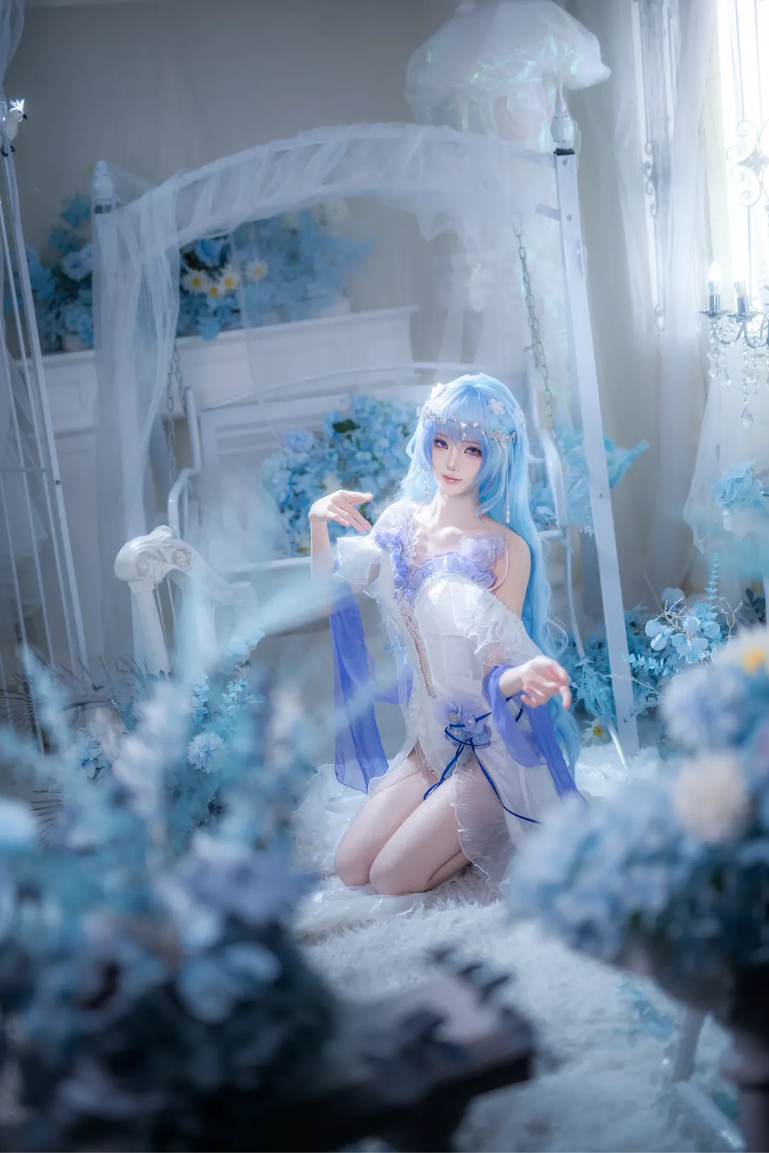 Path to Nowhere, Hamel cosplay, Hamel - Azure Waltz in Solace, Chongqing cosplay, Dreamy Portrait Photography