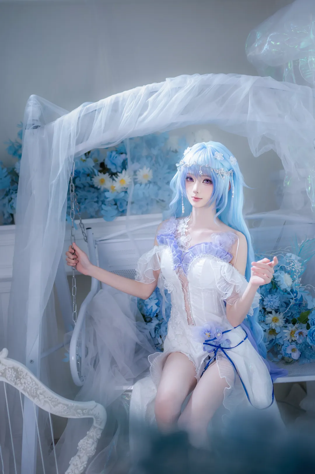 無期迷途, 哈梅爾cos, 哈梅爾依偎漣漪, 重慶cosplay, 夢幻人像攝影 - 第5張