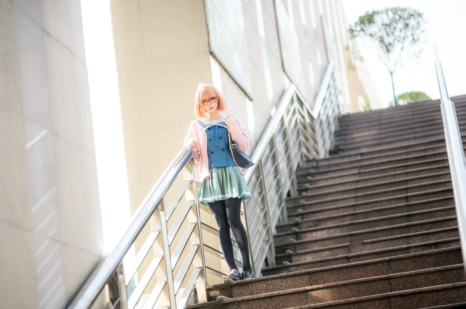 cosplay, 校园摄影, 栗山未来cos, 境界的彼方, 重庆二次元 - 第2张