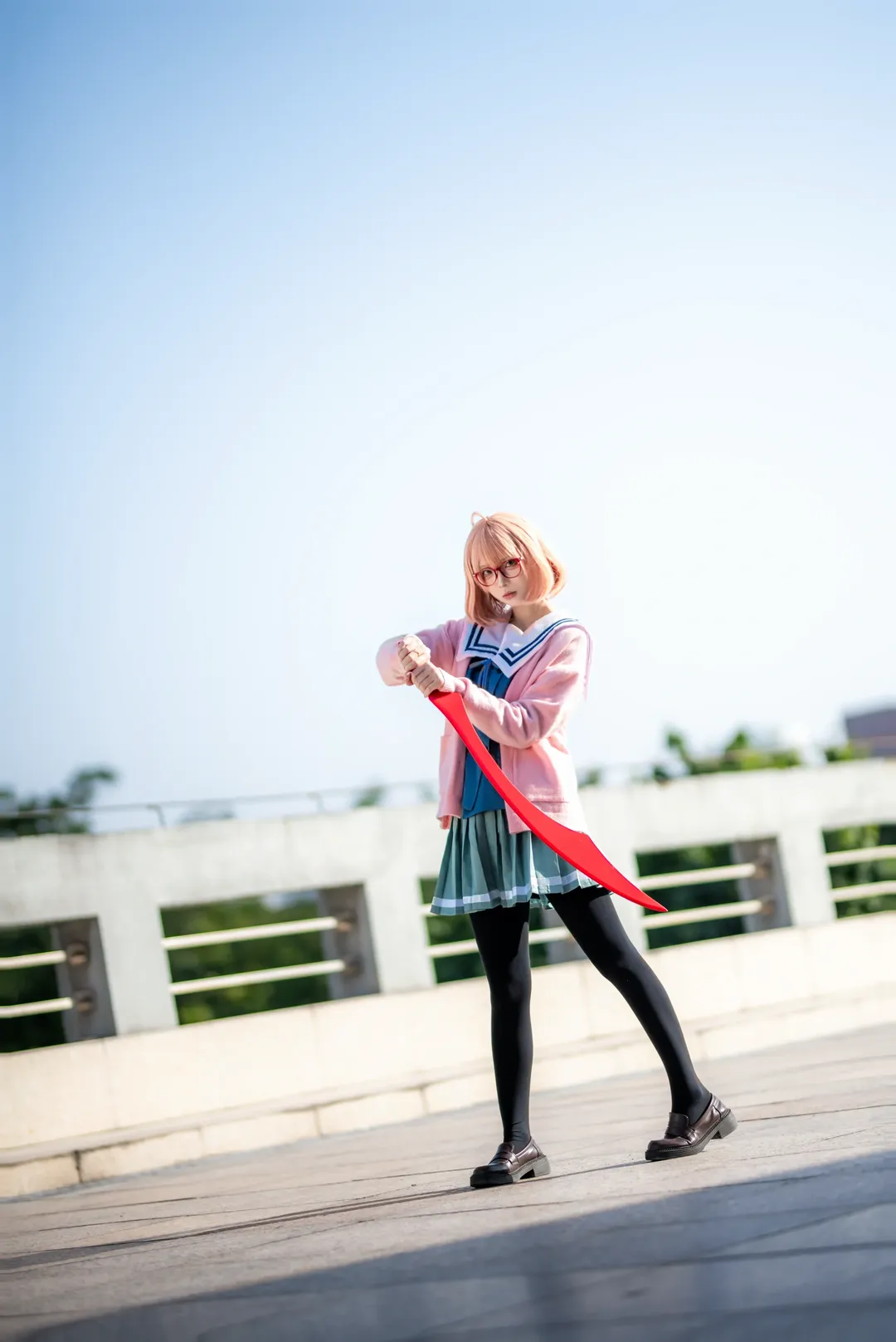 cosplay, 校园摄影, 栗山未来cos, 境界的彼方, 重庆二次元 - 第7张