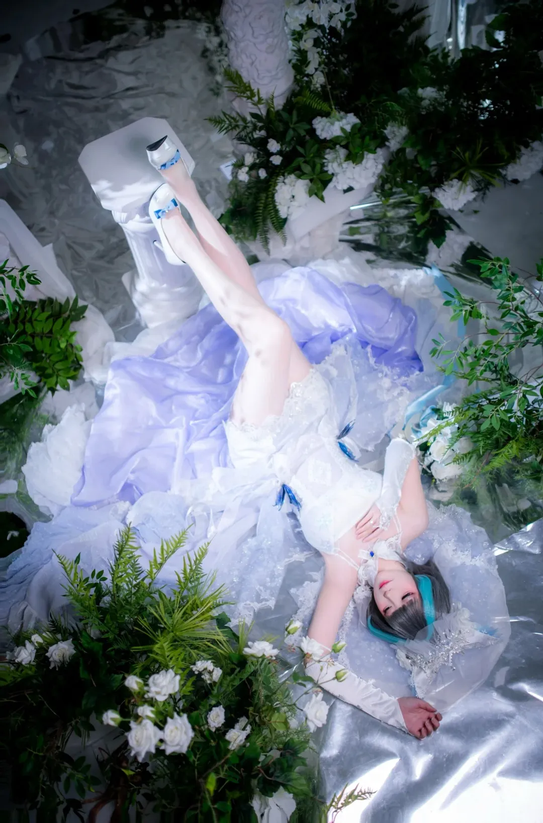 柴郡cos, 碧蓝航线, cosplay摄影, 柴郡誓约花嫁, 二次元花嫁 - 第14张
