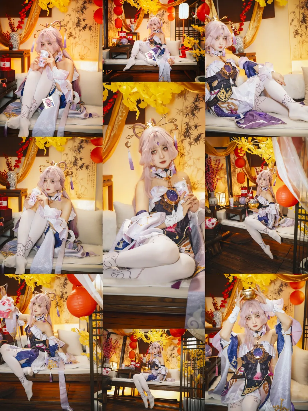 崩壊：スターレイル, 符玄コスプレ, 中華風コスプレ, 新春撮影, アニメコスプレ - 1枚目