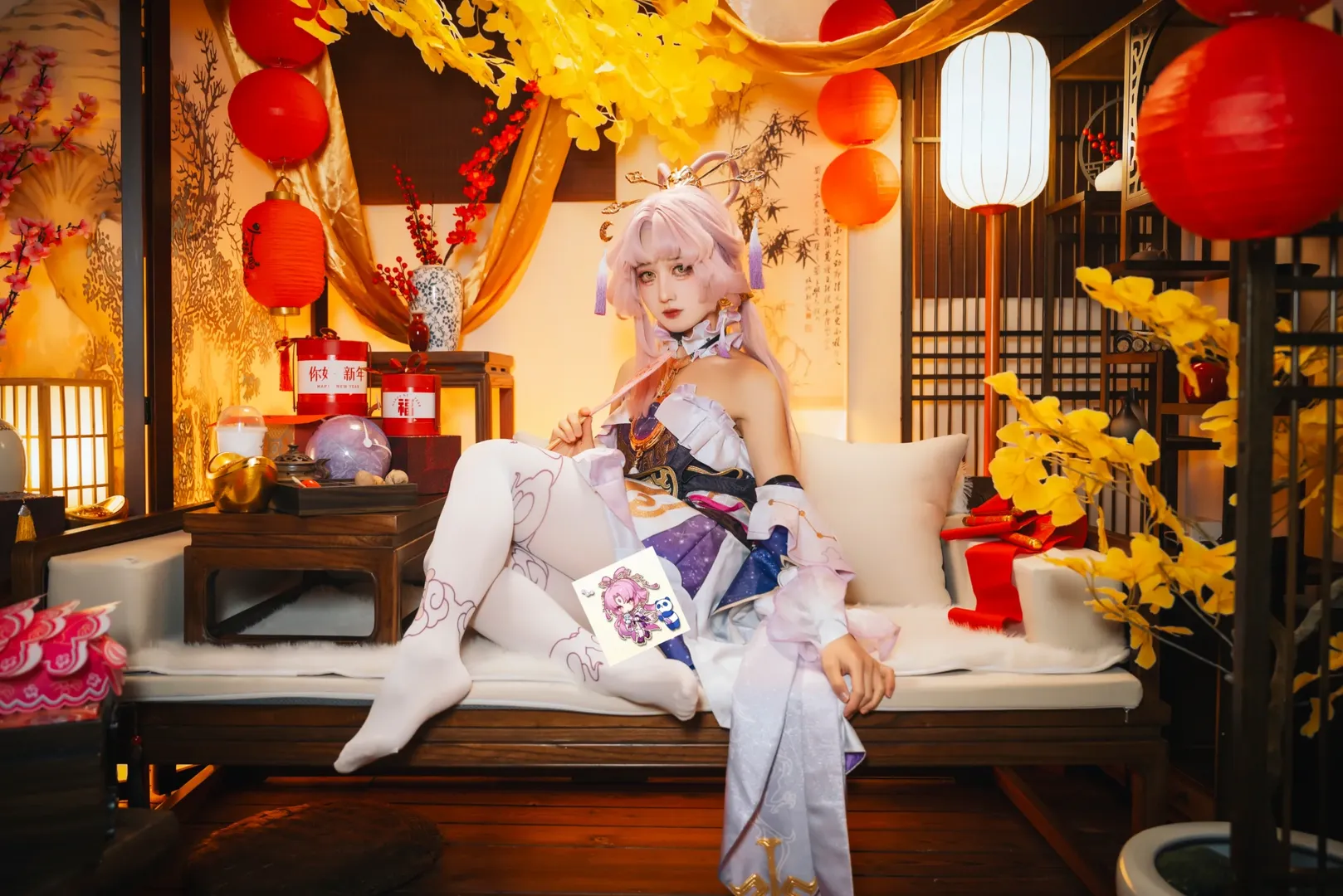 崩壊：スターレイル, 符玄コスプレ, 中華風コスプレ, 新春撮影, アニメコスプレ - 3枚目