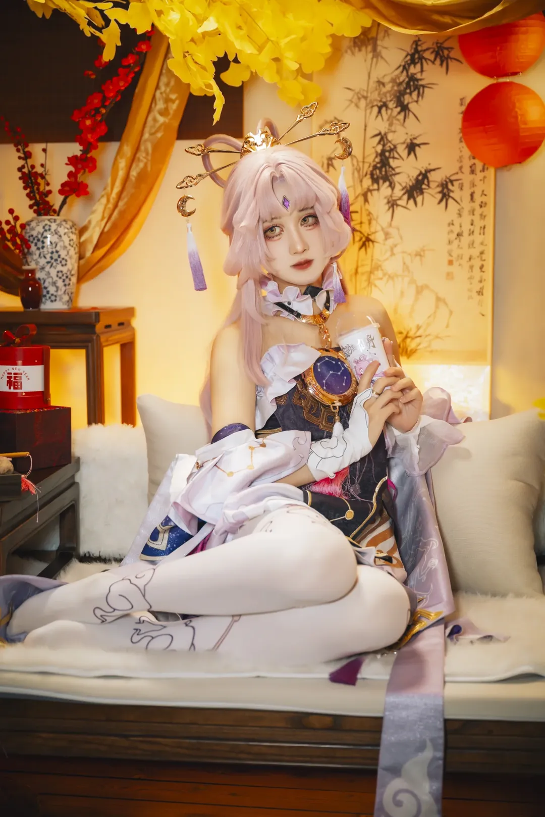 崩壊：スターレイル, 符玄コスプレ, 中華風コスプレ, 新春撮影, アニメコスプレ - 6枚目