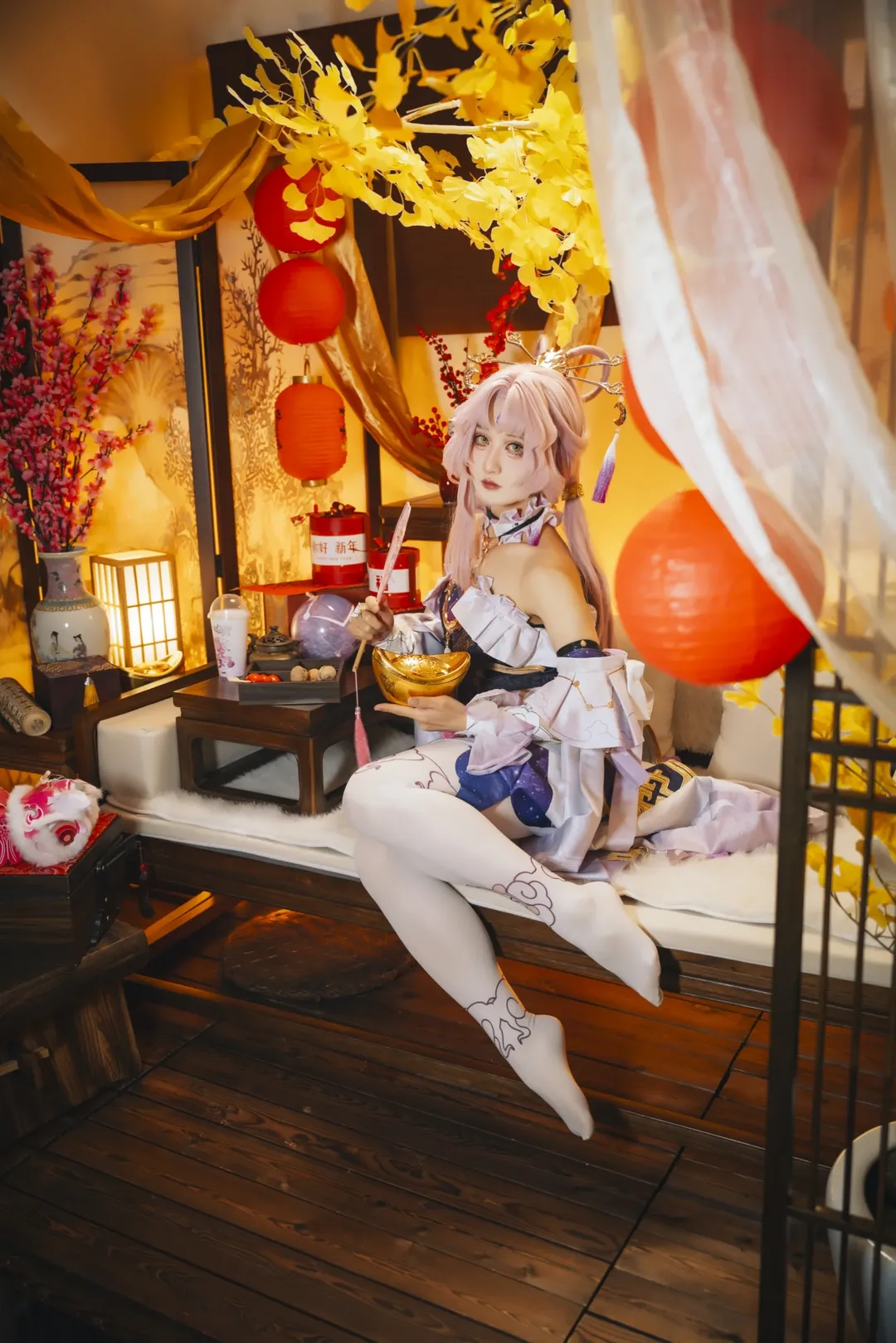 崩壊：スターレイル, 符玄コスプレ, 中華風コスプレ, 新春撮影, アニメコスプレ - 7枚目