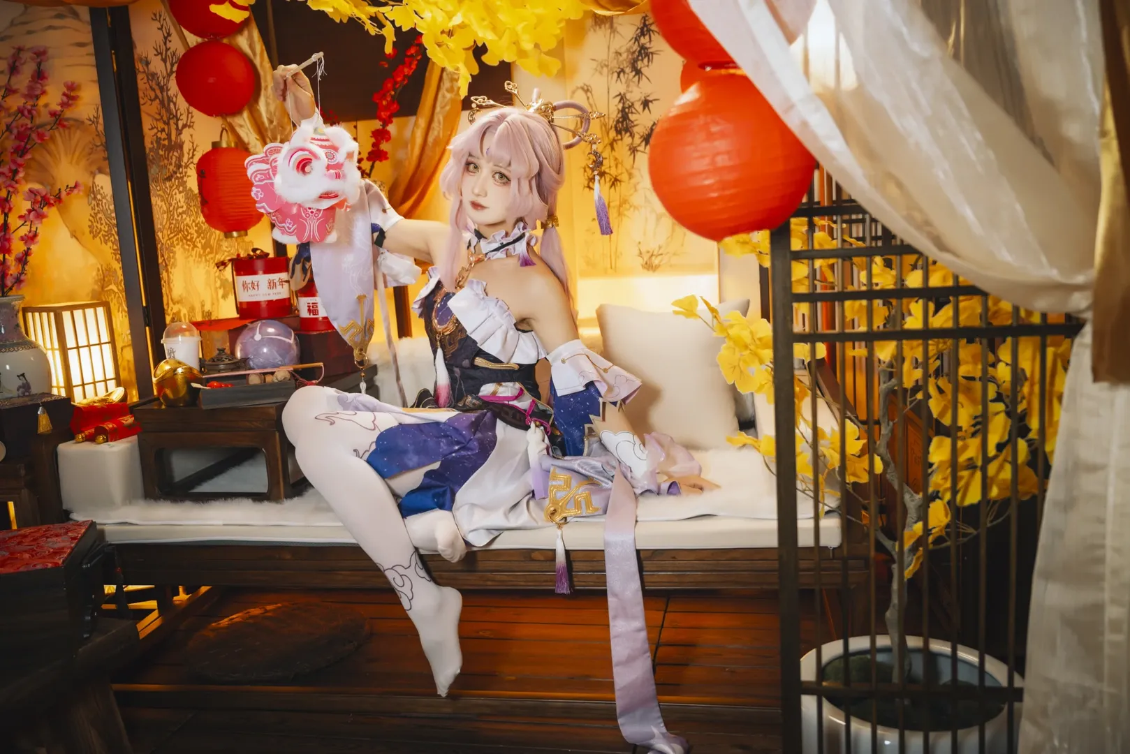 崩壊：スターレイル, 符玄コスプレ, 中華風コスプレ, 新春撮影, アニメコスプレ - 8枚目