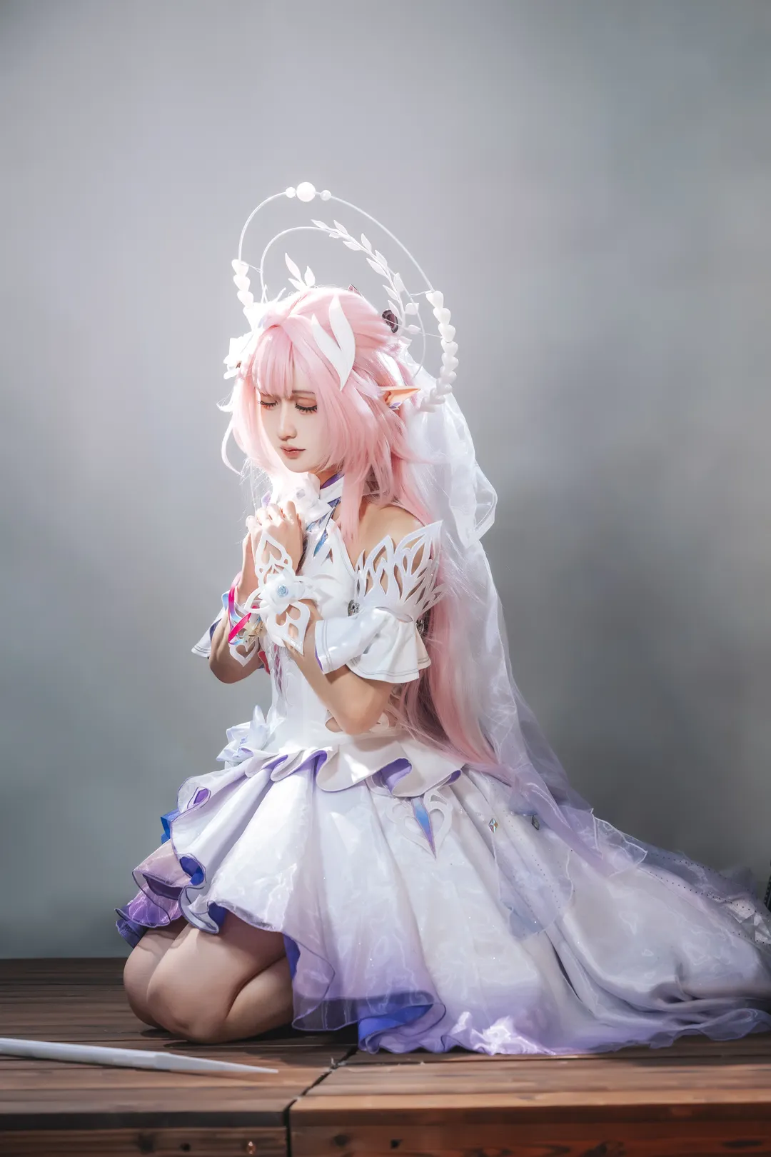二次元, キャラクター再現, キュレネ コスプレ, 崩壊：スターレイル, メイクテスト - 7枚目