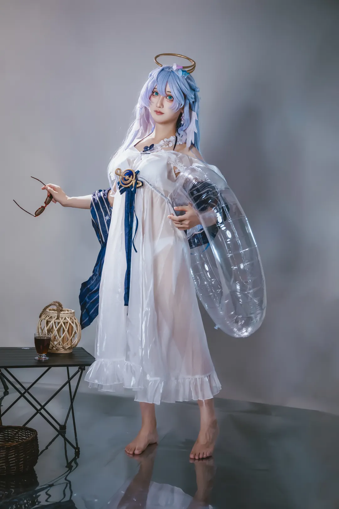 角色扮演, 崩壞星穹鐵道, 知更鳥cos, cosplay攝影, 知更鳥試妝 - 第2張