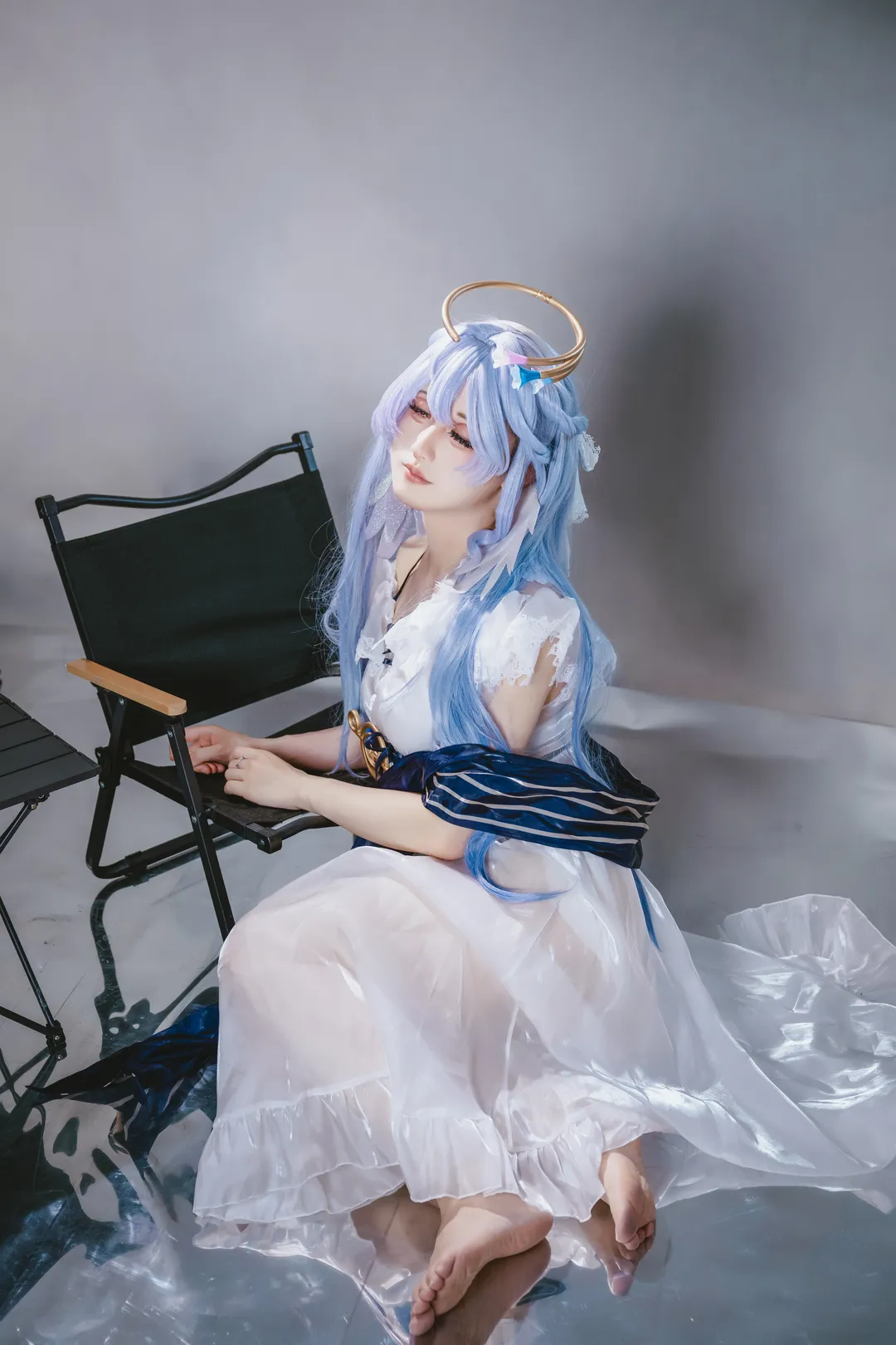 角色扮演, 崩壞星穹鐵道, 知更鳥cos, cosplay攝影, 知更鳥試妝 - 第7張