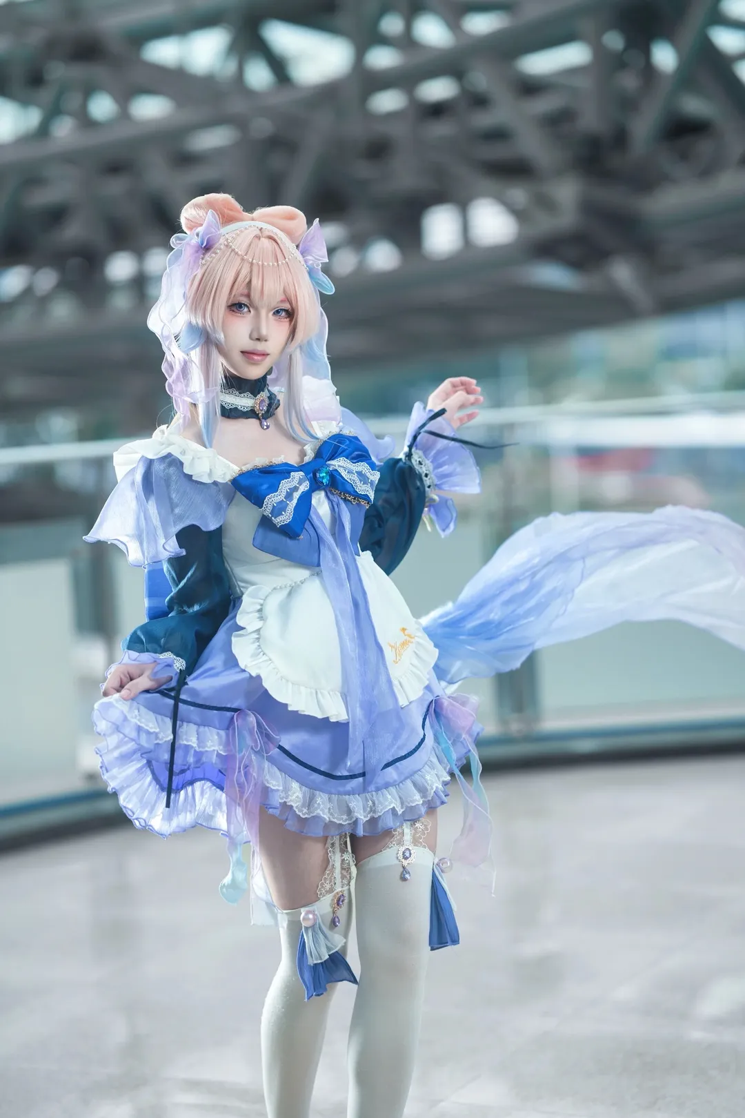原神, イベント写真, 珊瑚宮心海 コスプレ, 青系, 水元素