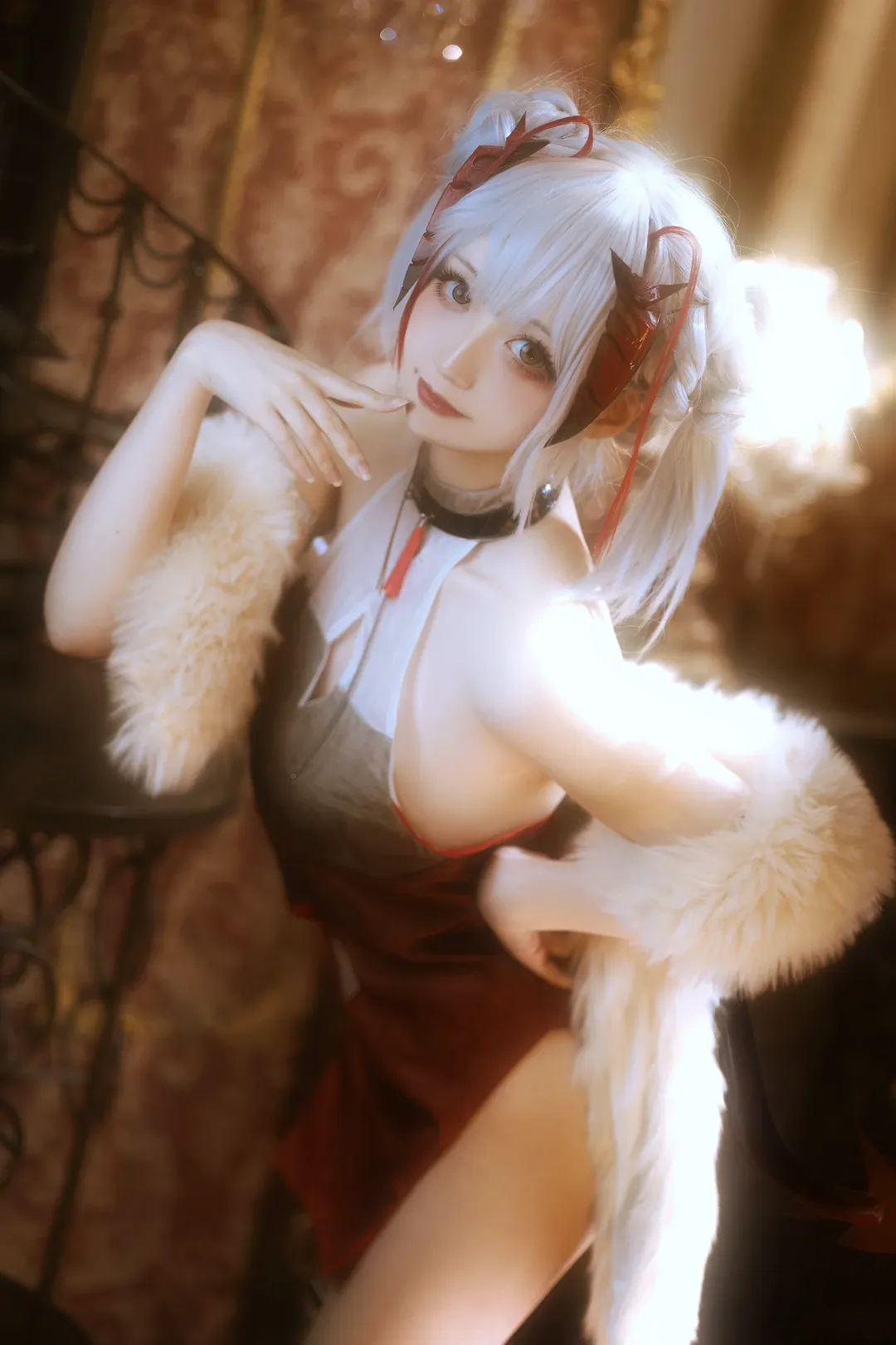明日方舟, cosplay摄影, 二次元穿搭, Wcos, 旗袍妆造