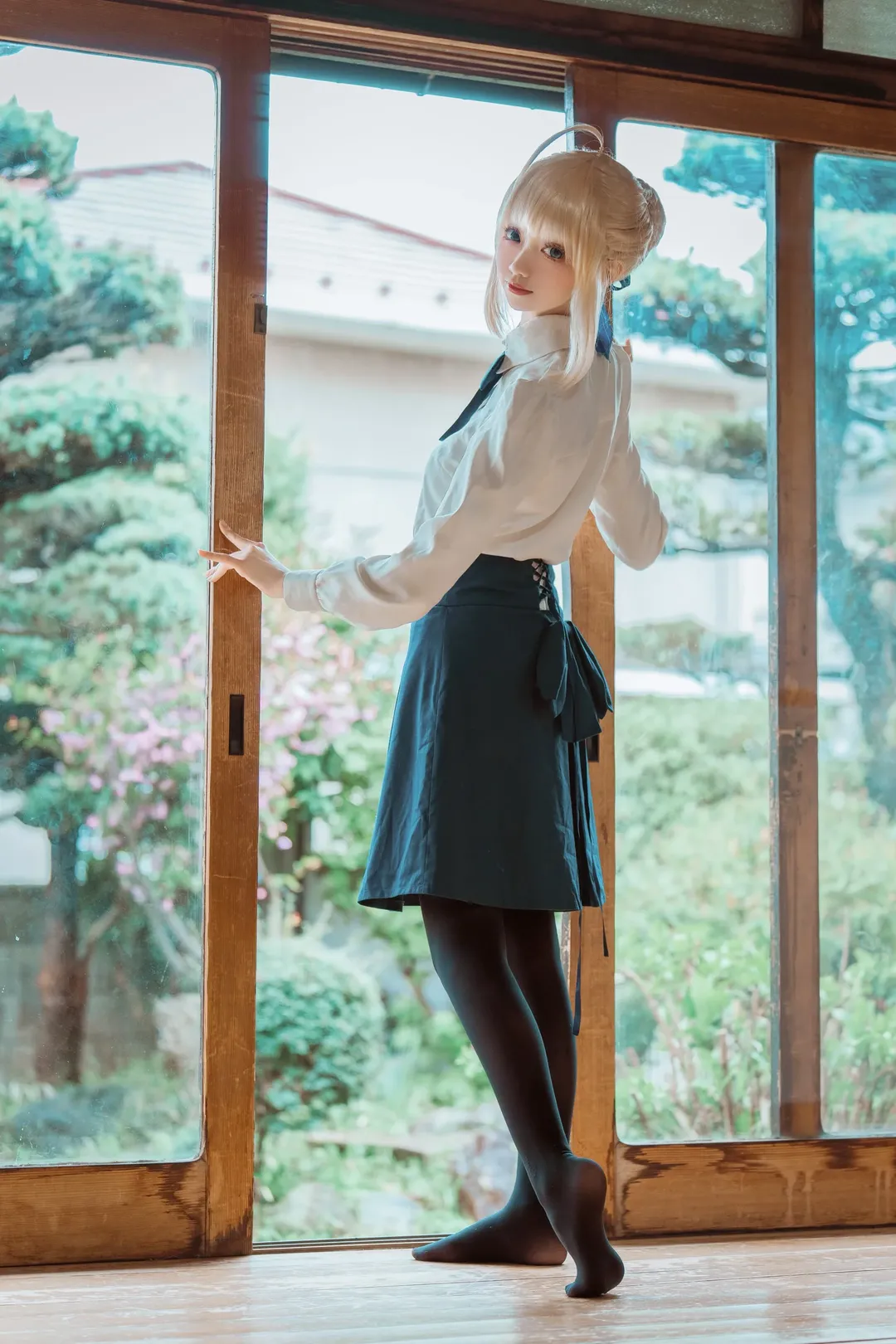 阿尔托莉雅cos, Fate/stay night, cosplay摄影, saber, 06版fsn - 第1张