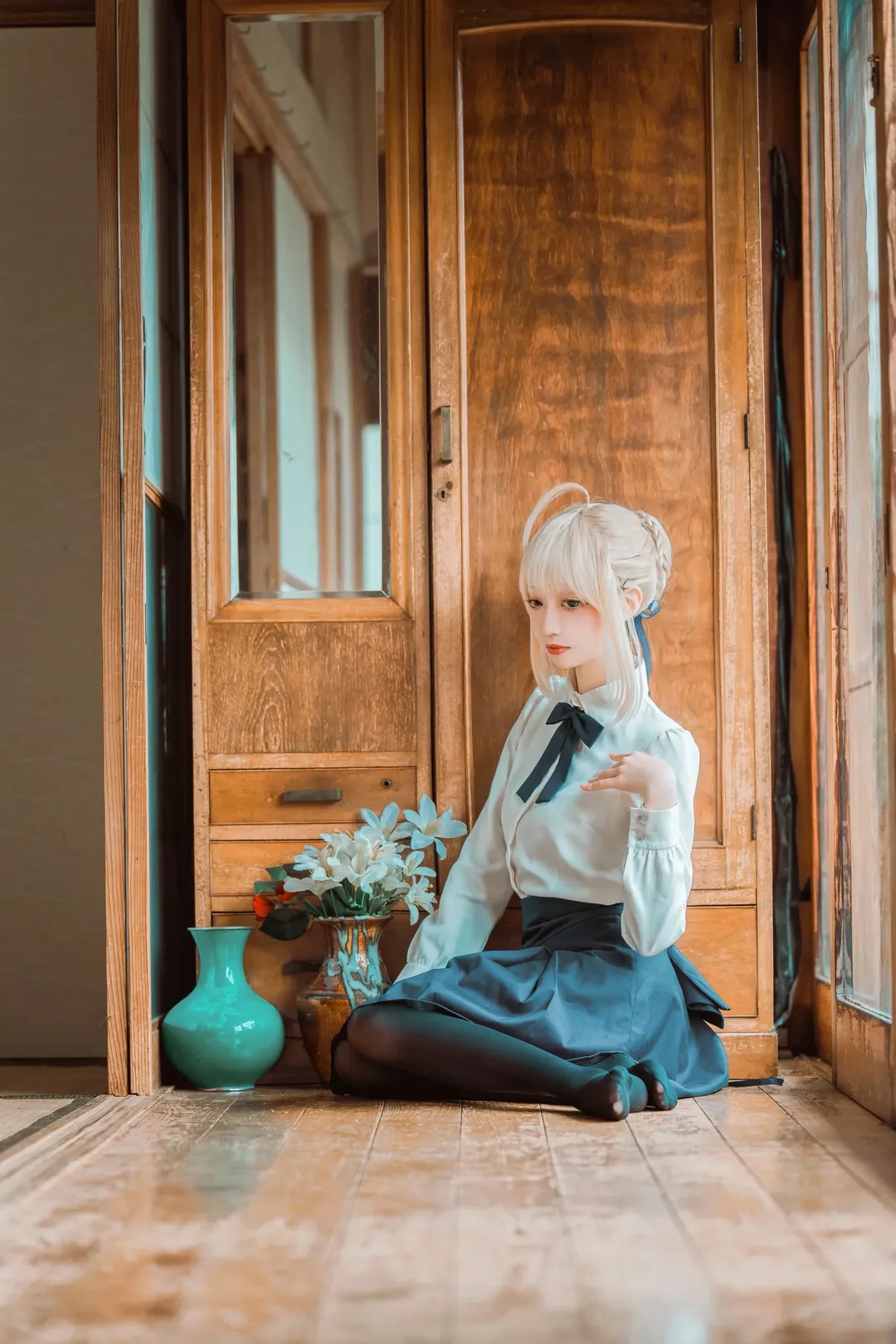 阿尔托莉雅cos, Fate/stay night, cosplay摄影, saber, 06版fsn - 第5张
