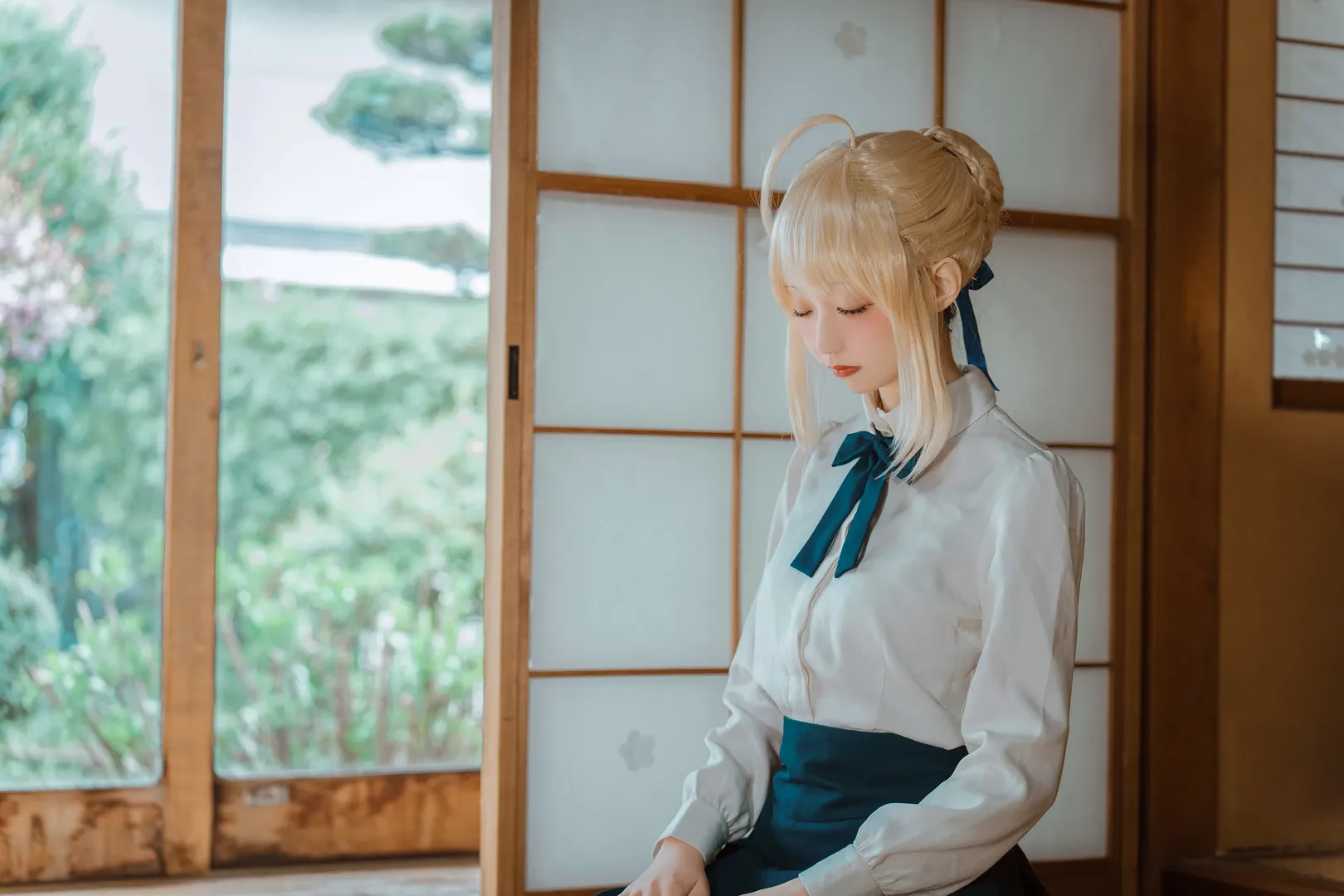 阿尔托莉雅cos, Fate/stay night, cosplay摄影, saber, 06版fsn - 第6张