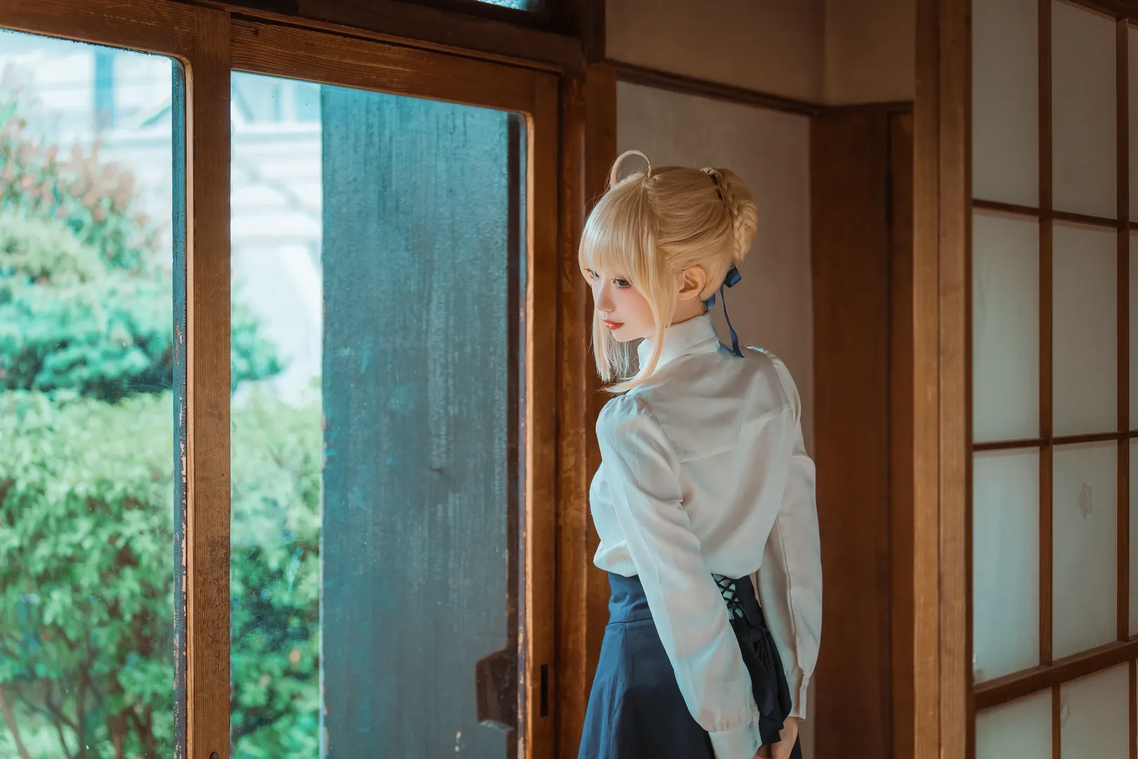 阿尔托莉雅cos, Fate/stay night, cosplay摄影, saber, 06版fsn - 第7张