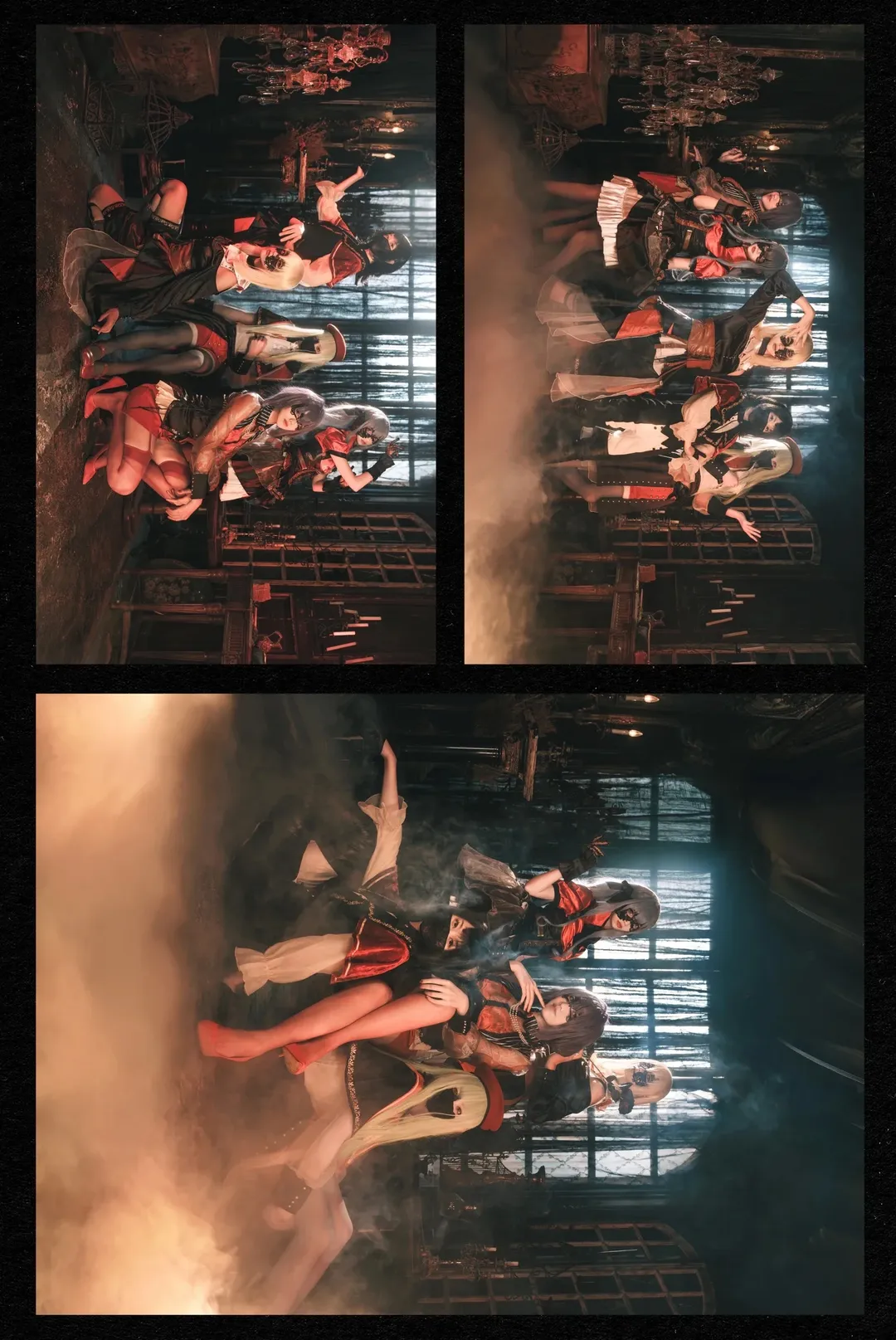 AveMujica, 哥特风, cosplay摄影, 颂乐人偶cos, 舞台剧感 - 第5张